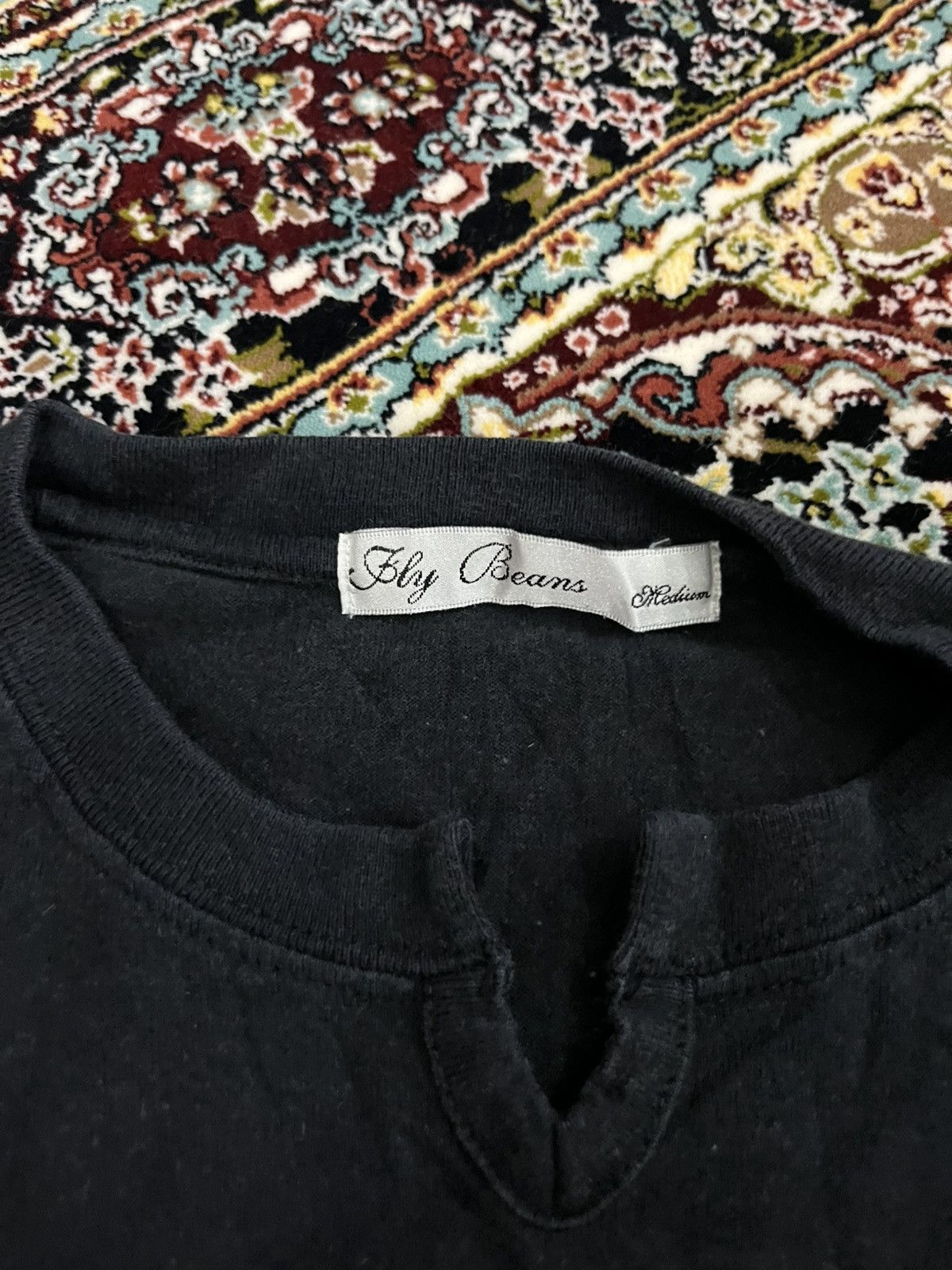 Addaptation Japan 💥Fly Beans Koi Fish Sukajan Tee Size US M / EU 48-50 / 2 - 8 Thumbnail