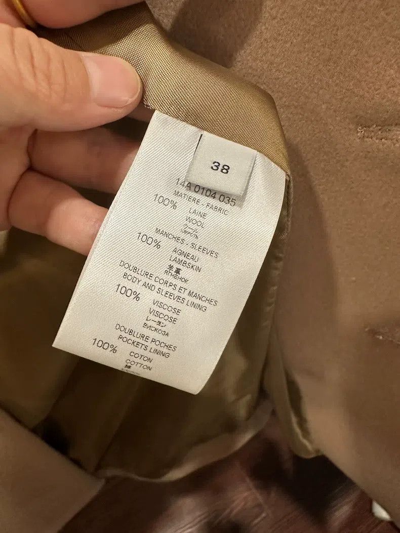 Givenchy Givenchy Wool Mixed Leather Coat Size XS / US 0-2 / IT 36-38 - 4 Thumbnail
