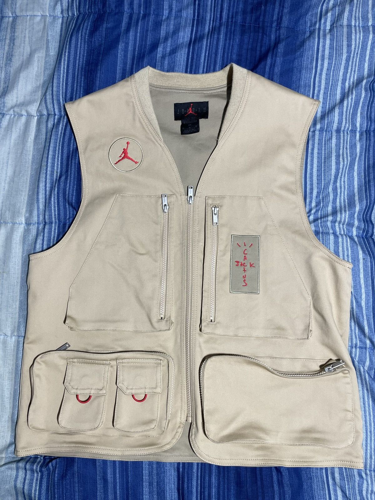 Travis Scott Jordan x Travis Scott Utility Vest | Grailed