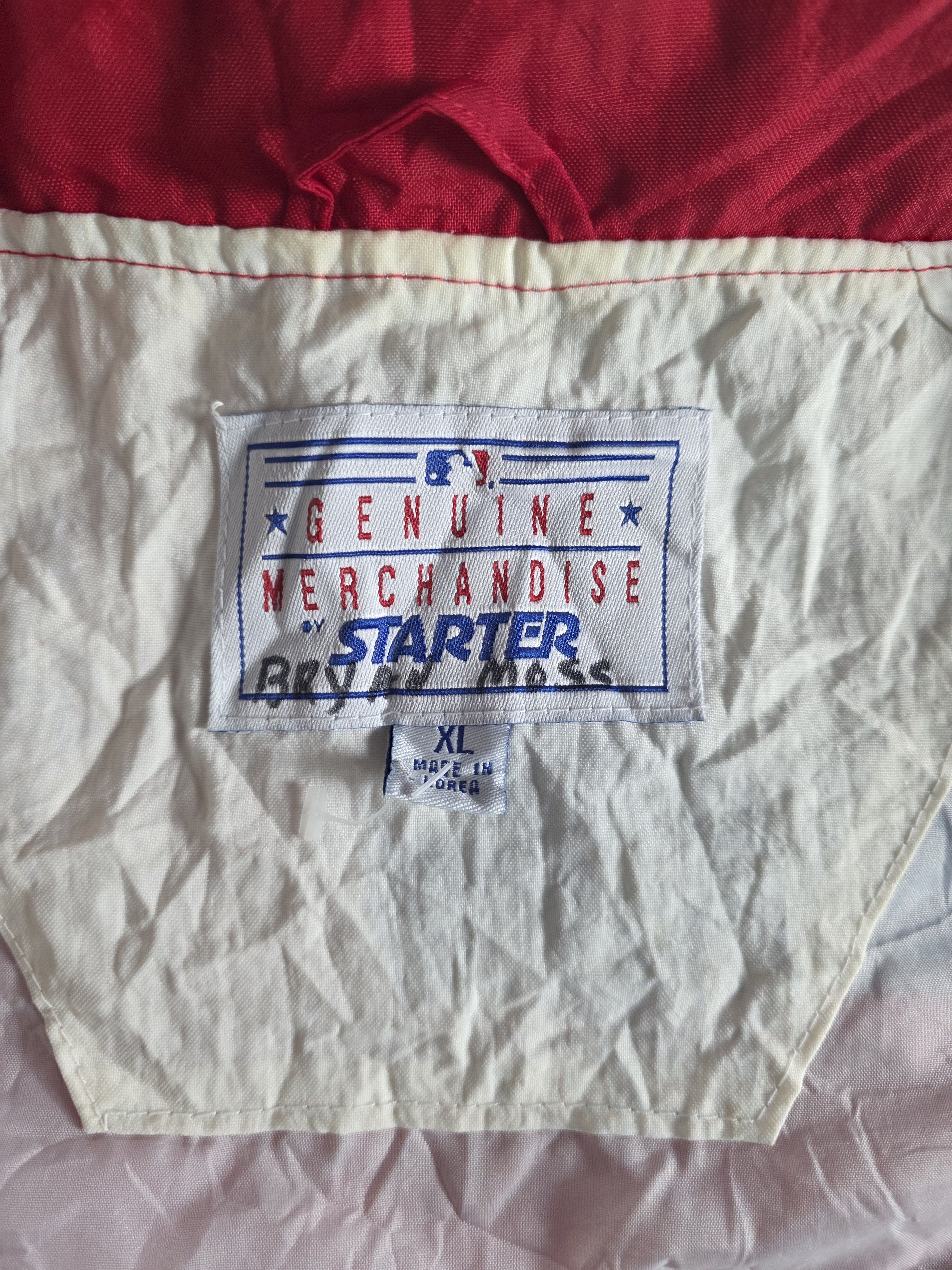 Starter Vintage Starter MLB Philadelphia Phillies Windbreaker Jacket Size US XL / EU 56 / 4 - 8 Thumbnail