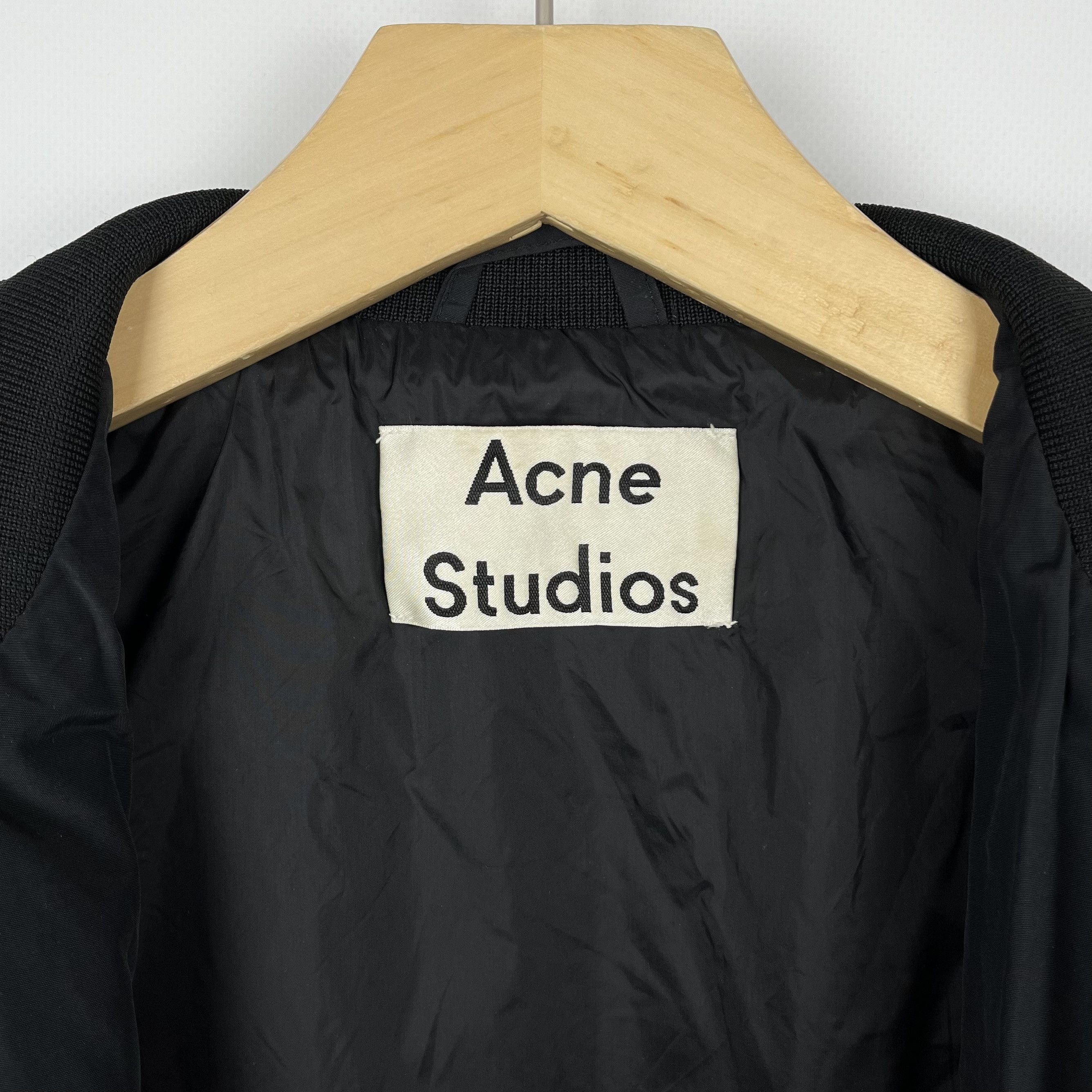 Acne Studios Ladies Acne Studios Nylon Long Bomber Jacket Size XS / US 0-2 / IT 36-38 - 13 Thumbnail