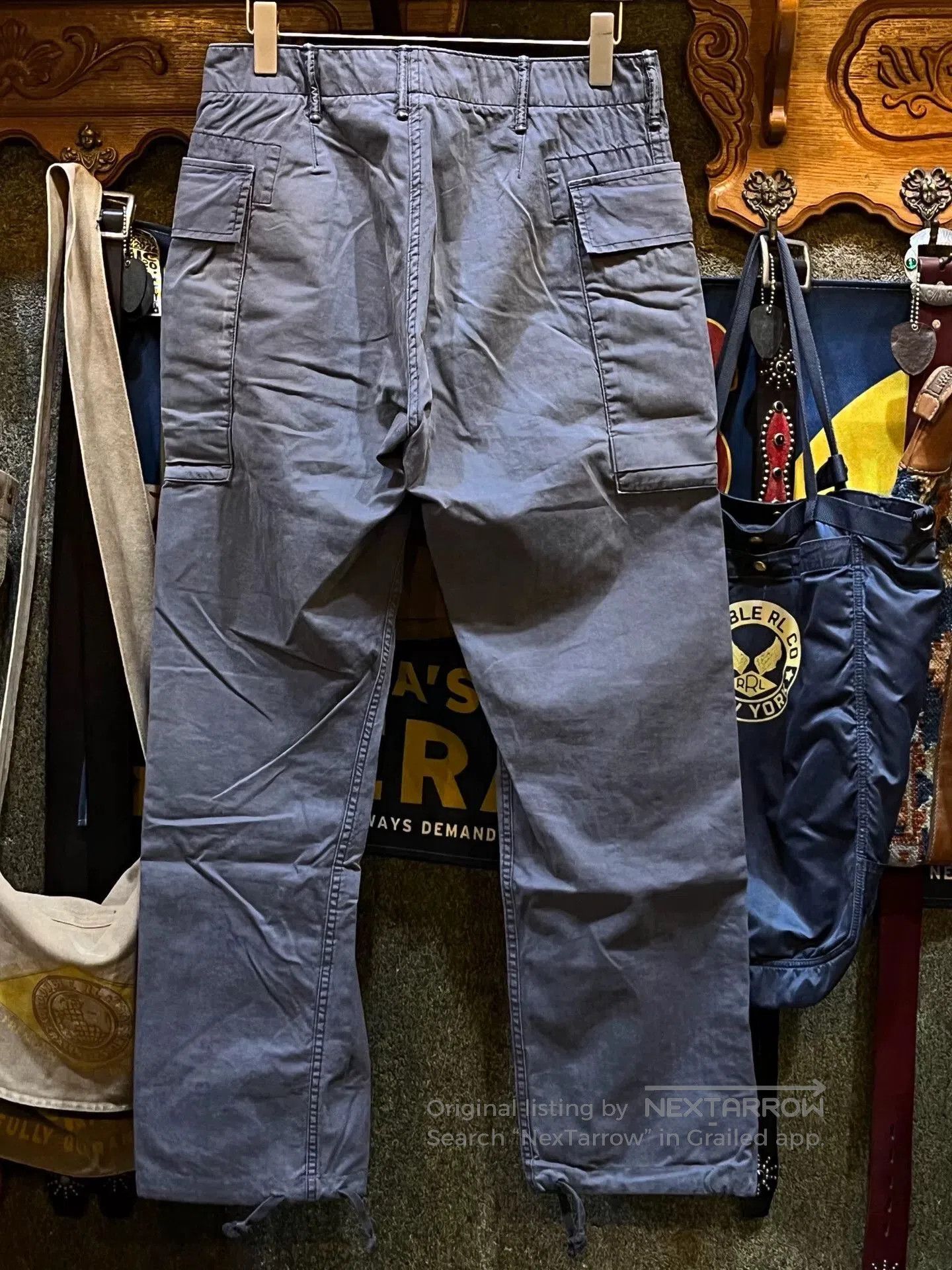 RRL Ralph Lauren gray cargo pants by ralph lauren. Size US 30 / EU 46 - 2 Thumbnail