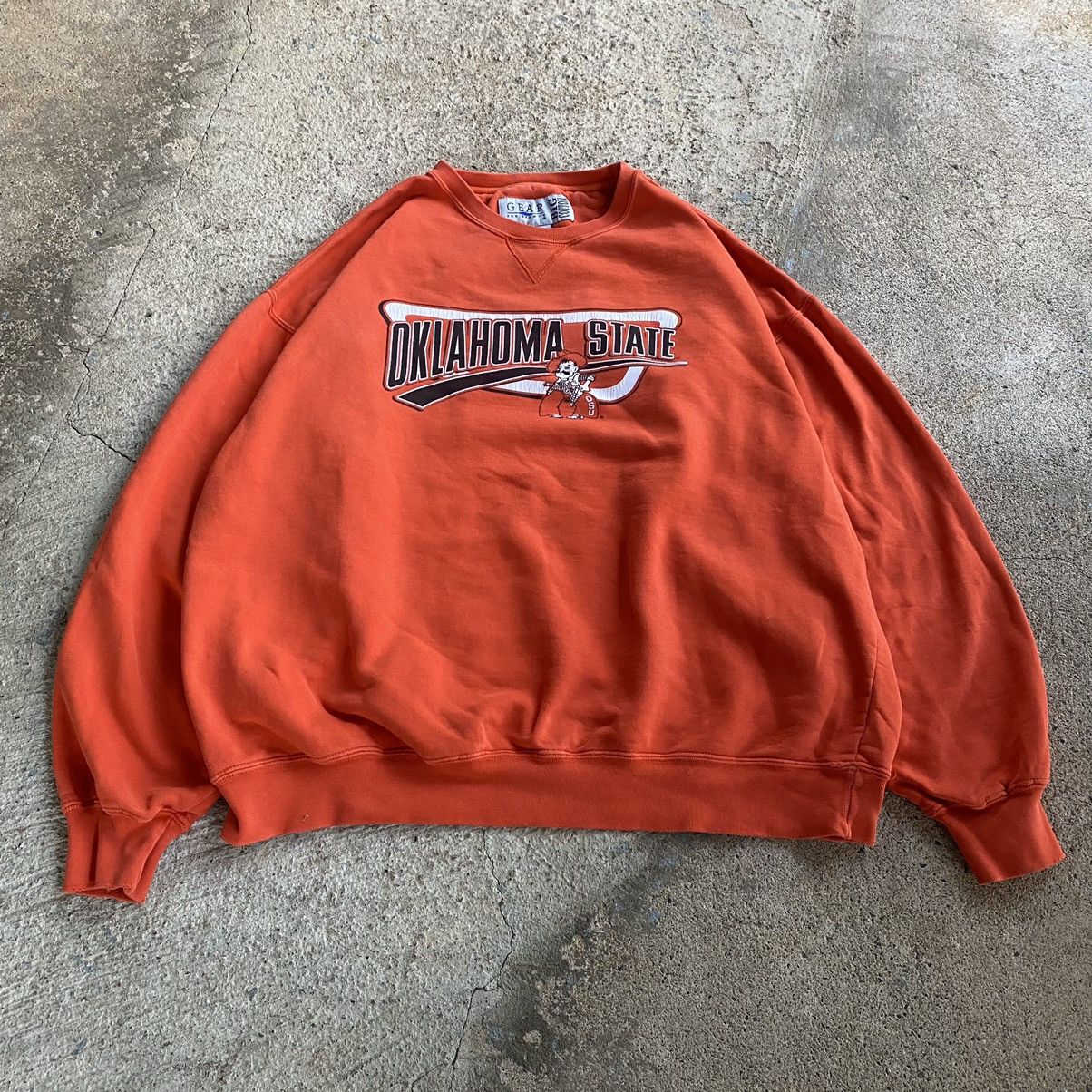 Vintage Vintag 90’s Oklahoma State Cowboys Sweatshirt Size US XL / EU 56 / 4 - 2 Thumbnail