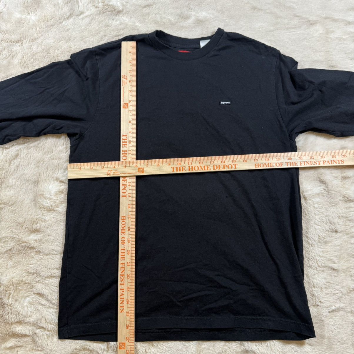 Supreme Supreme Small Box Long Sleeve Tee 'Black' Size Medium Size US M / EU 48-50 / 2 - 7 Thumbnail