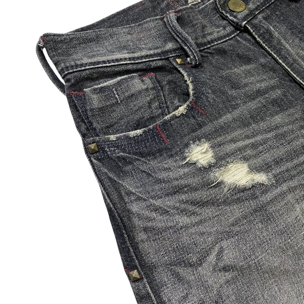 Japanese Brand × Vintage Liberto distressed denim jean Size US 34 / EU 50 - 14 Thumbnail