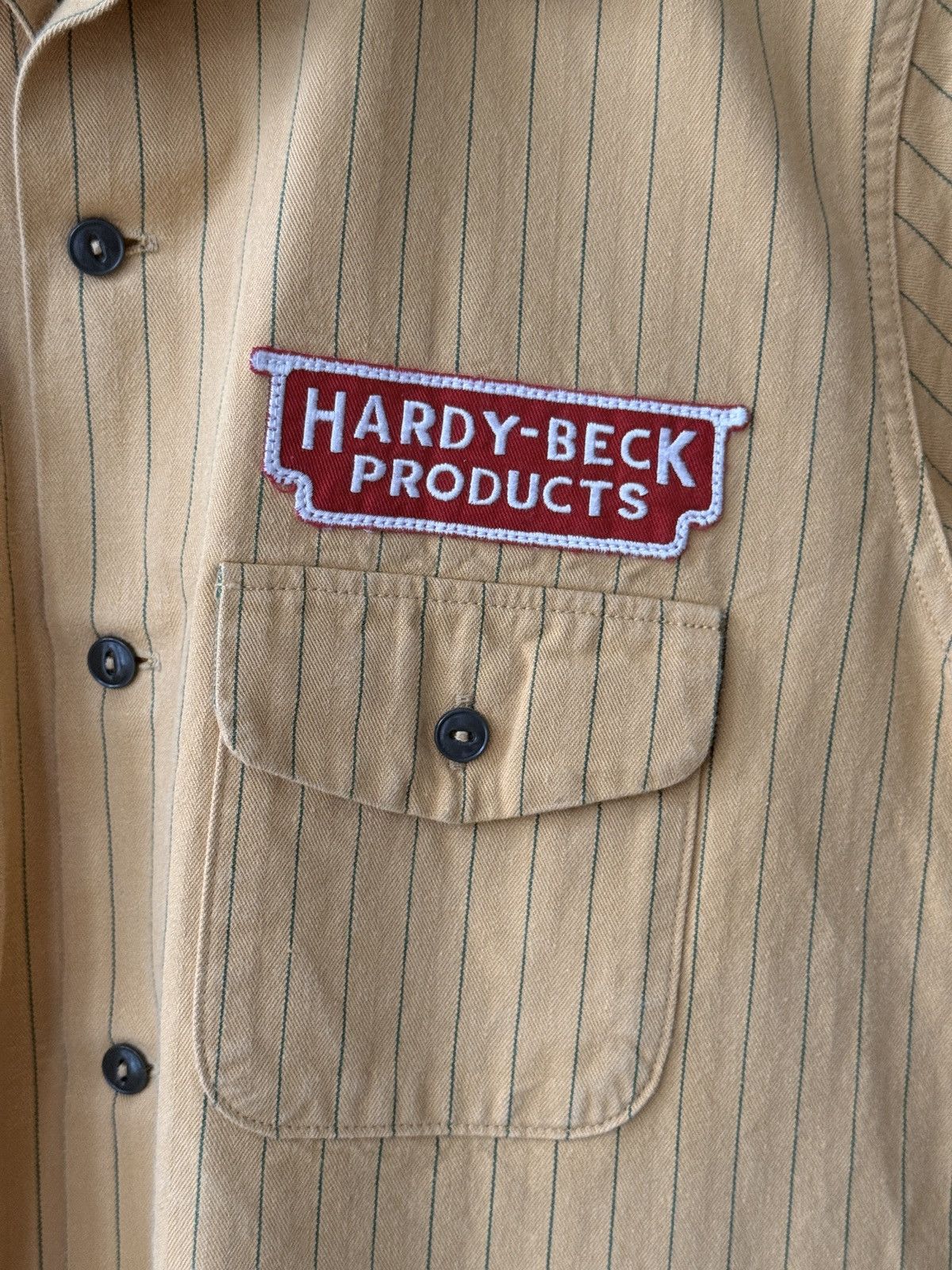 The Real McCoy's The Real McCoy’s - Yellow and green striped work shirt Size US L / EU 52-54 / 3 - 4 Thumbnail