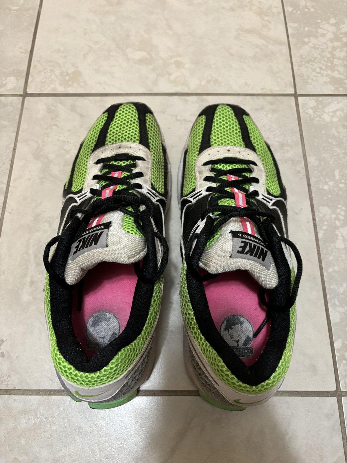Nike Rare Nike Zoom Vomero 5 Electric Green Black Size 9 Size US 9 / EU 42 - 14 Thumbnail
