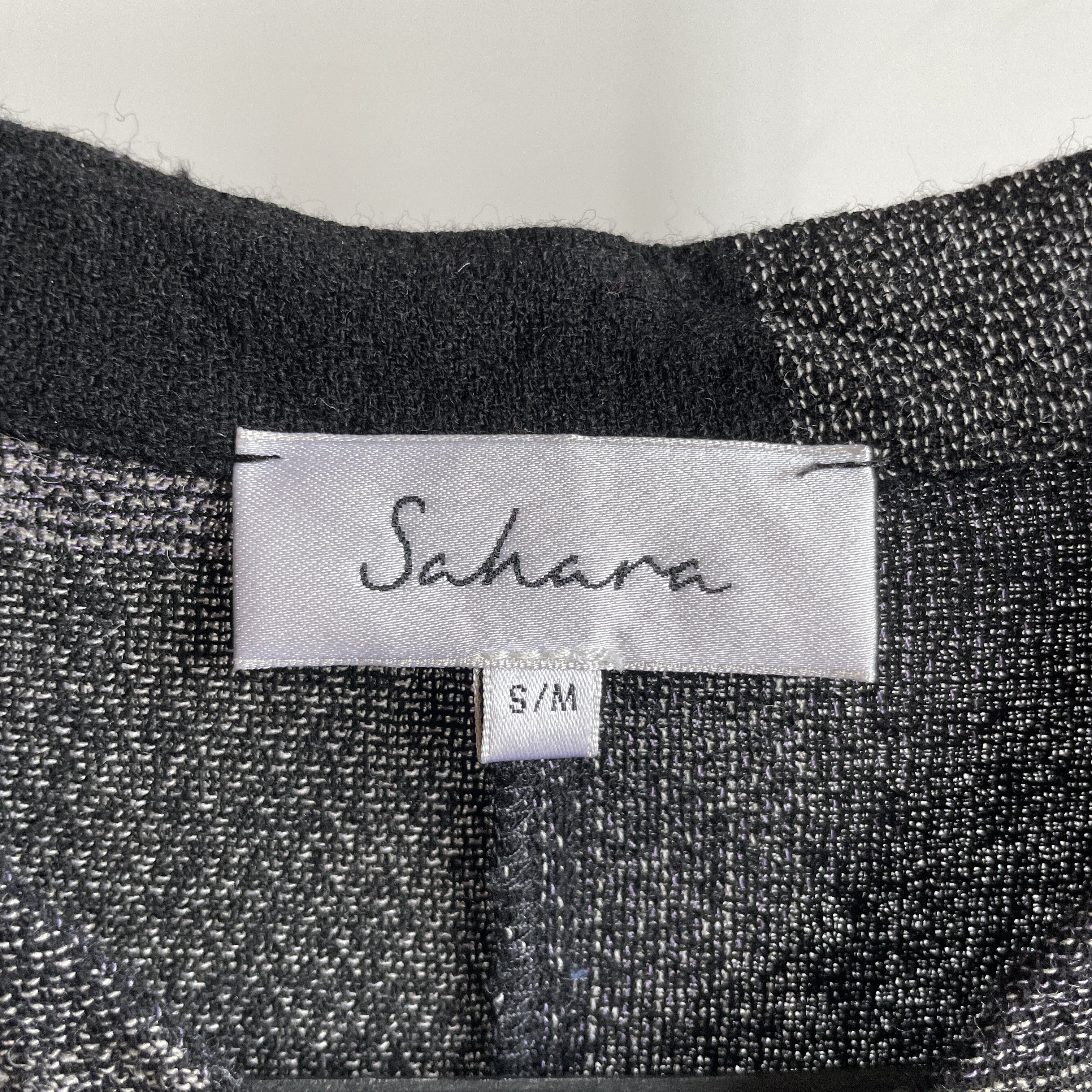 Other Sahara London Womens Viscose/Wool 3/4 Sleeve Striped Jacket Size M / US 6-8 / IT 42-44 - 9 Thumbnail