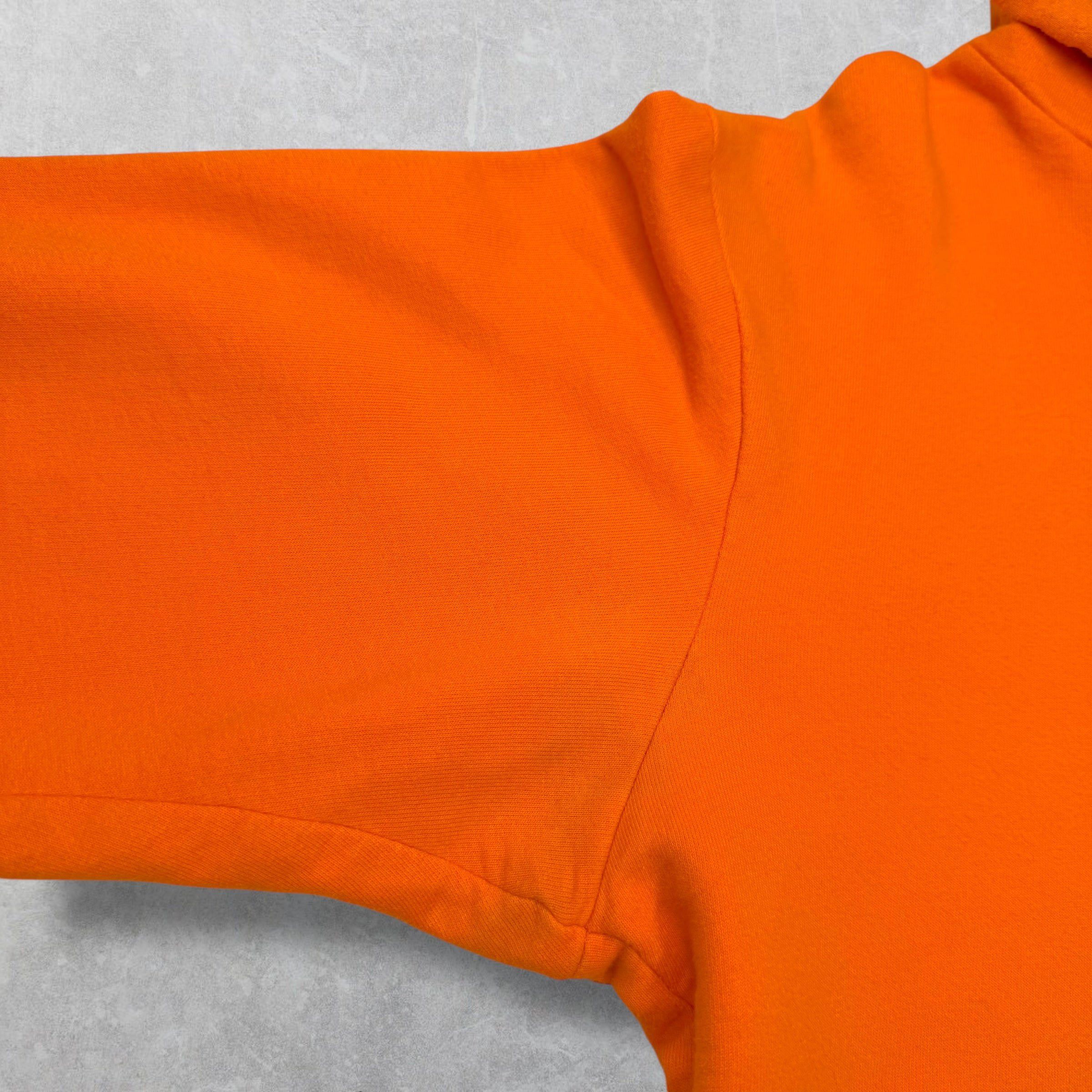 Chrome Hearts Chrome Hearts Off-White Scroll Orange Hoodie M Size US M / EU 48-50 / 2 - 6 Thumbnail