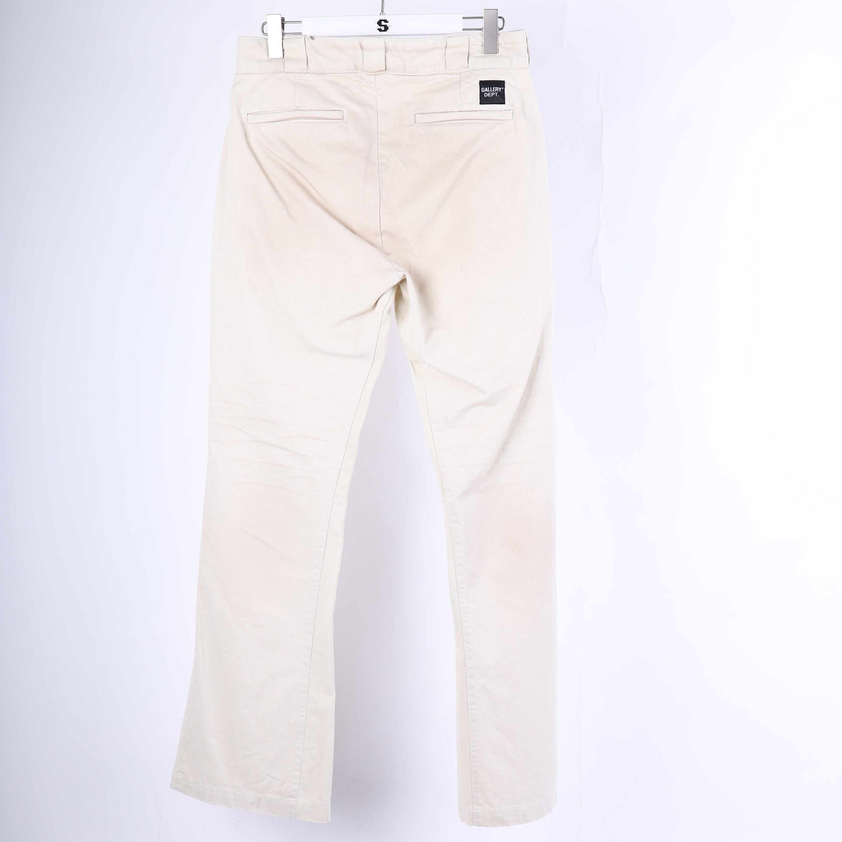 Gallery Dept. Gallery Dept White LA Flare Pants Size US 32 / EU 48 - 1 Thumbnail