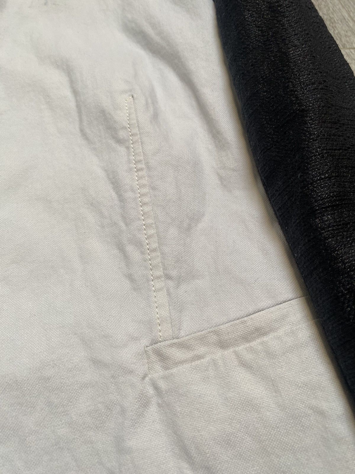 Helmut Lang HELMUT LANG Linen Blend Blazer Black 2 Size XS / US 0-2 / IT 36-38 - 10 Thumbnail