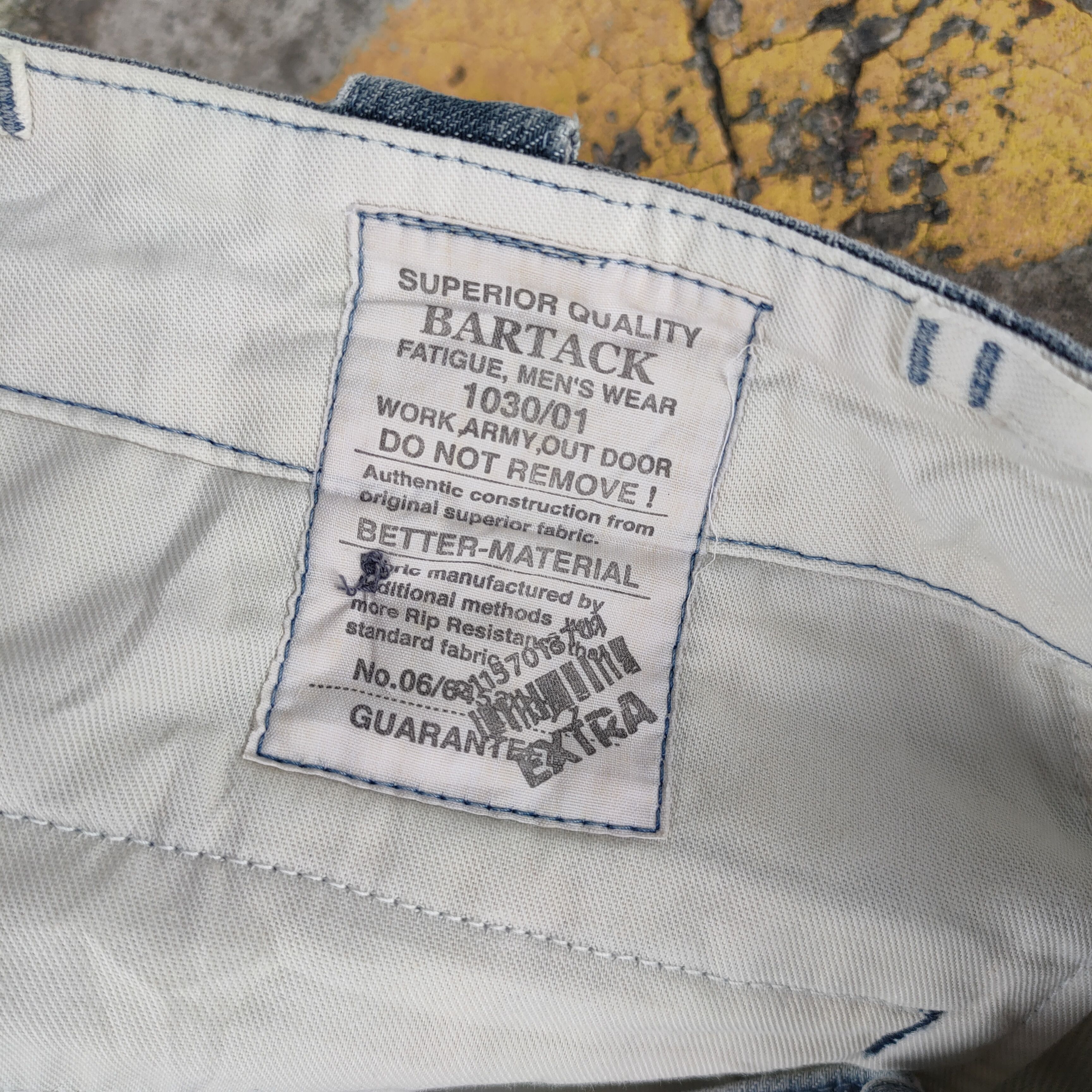Japanese Brand × Jean × Vintage VINTAGE BARTARK FADED CARGO PANTS Size US 33 - 11 Thumbnail