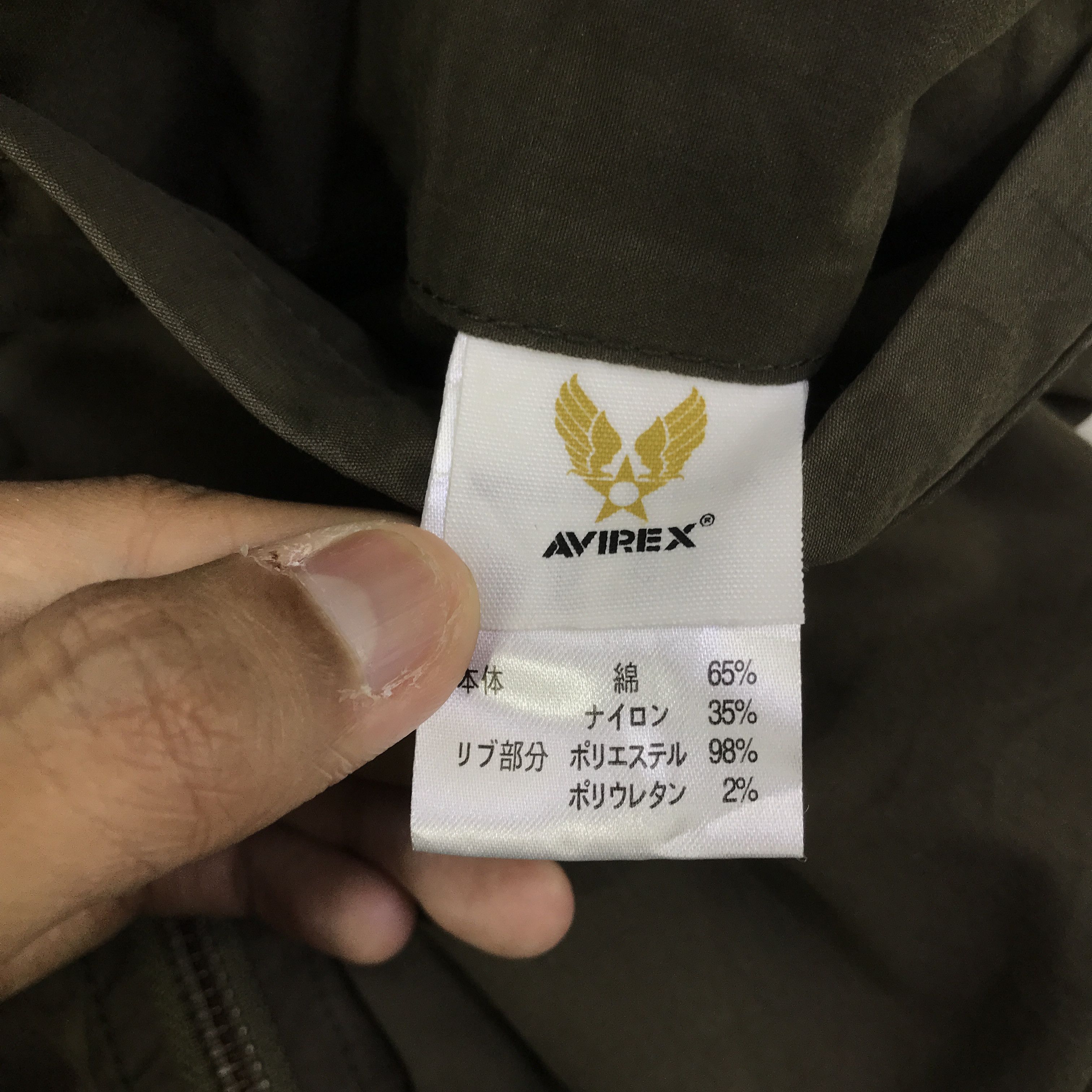 Avirex Vintage Avirex Army Faded Jacket Bomber K126B4 Size US M / EU 48-50 / 2 - 17 Thumbnail