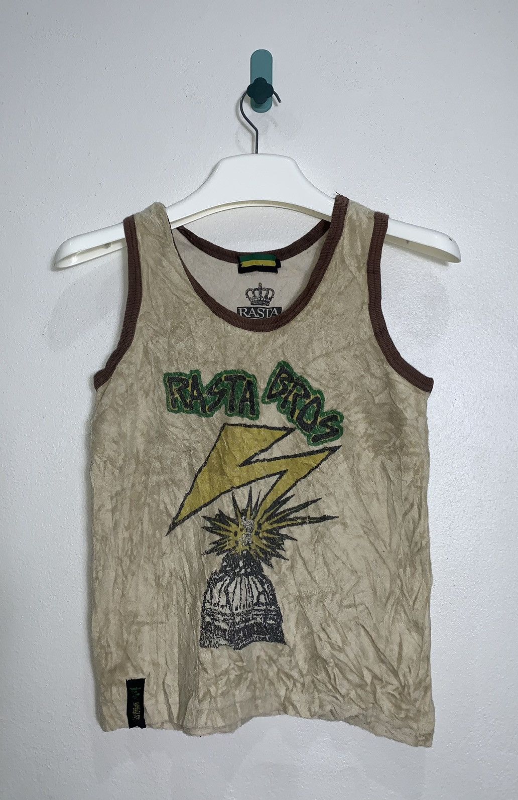 Bob Marley Tank top Rasta fleece Size XS / US 0-2 / IT 36-38 - 1 Thumbnail