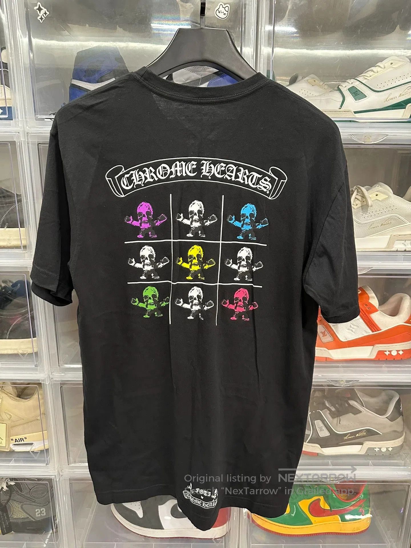 Chrome Hearts Chrome Hearts Colorful Foti Black Short Sleeve Tee. Size US L / EU 52-54 / 3 - 3 Thumbnail