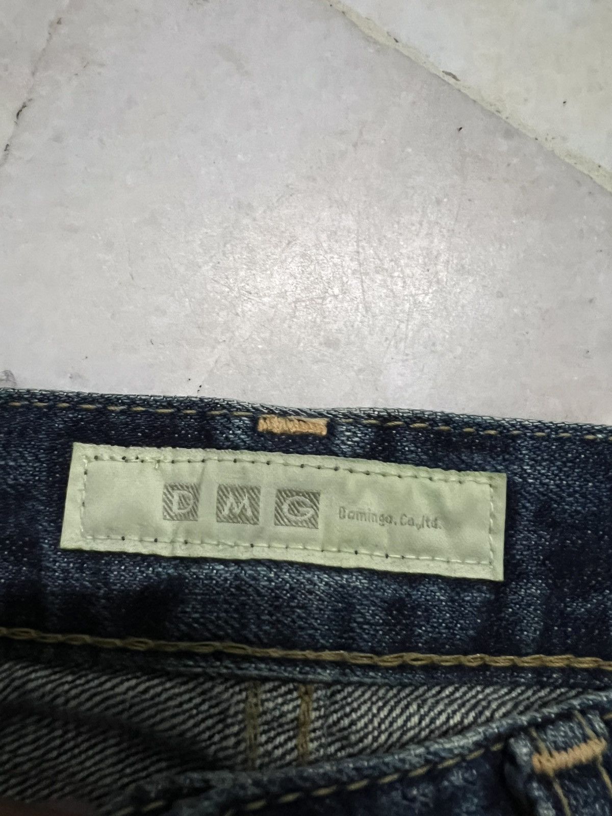 Japanese Brand 💥90’s💥Vintage D.M.G Distressed Jean Very Rare Size US 31 - 12 Thumbnail