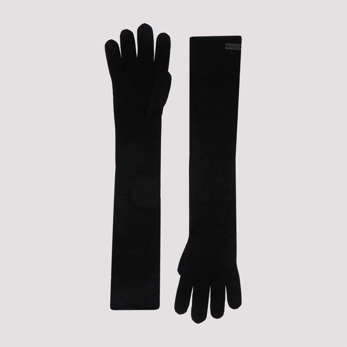Saint Laurent Paris o1y0126 Size : 7.5 / Gloves in Black Size ONE SIZE - 1 Thumbnail