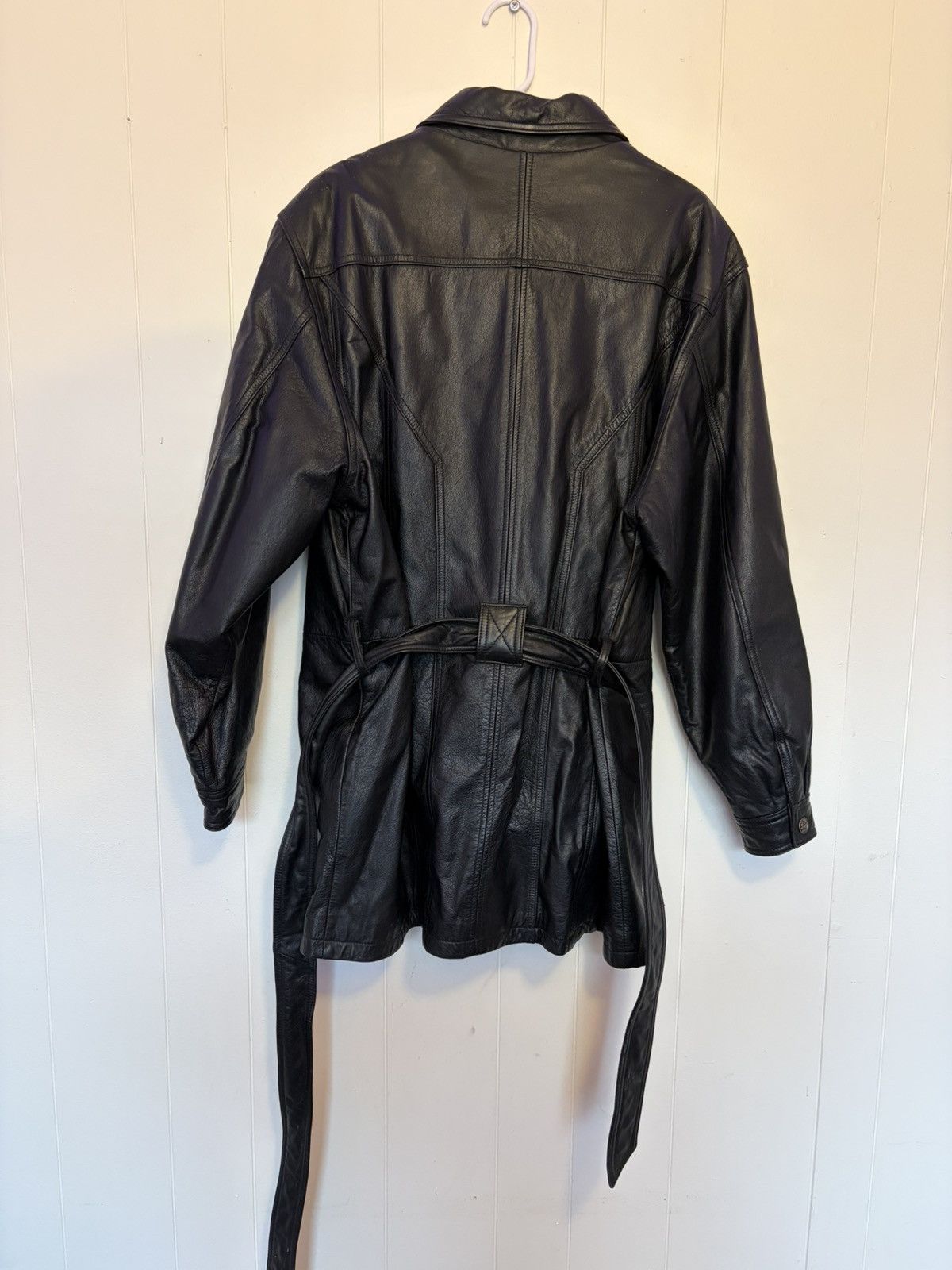 Wilsons Leather Wilsons leather long trench coat Size US L / EU 52-54 / 3 - 2 Thumbnail