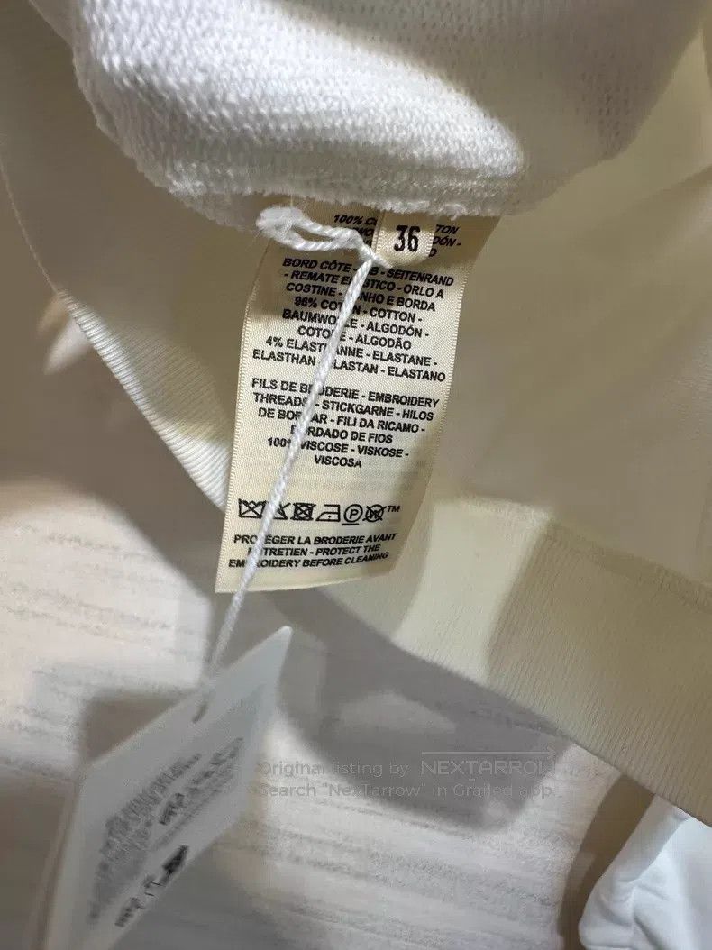 Hermes Hermes Round Neck Short Sleeve Sweatshirt White Size XS / US 0-2 / IT 36-38 - 3 Thumbnail