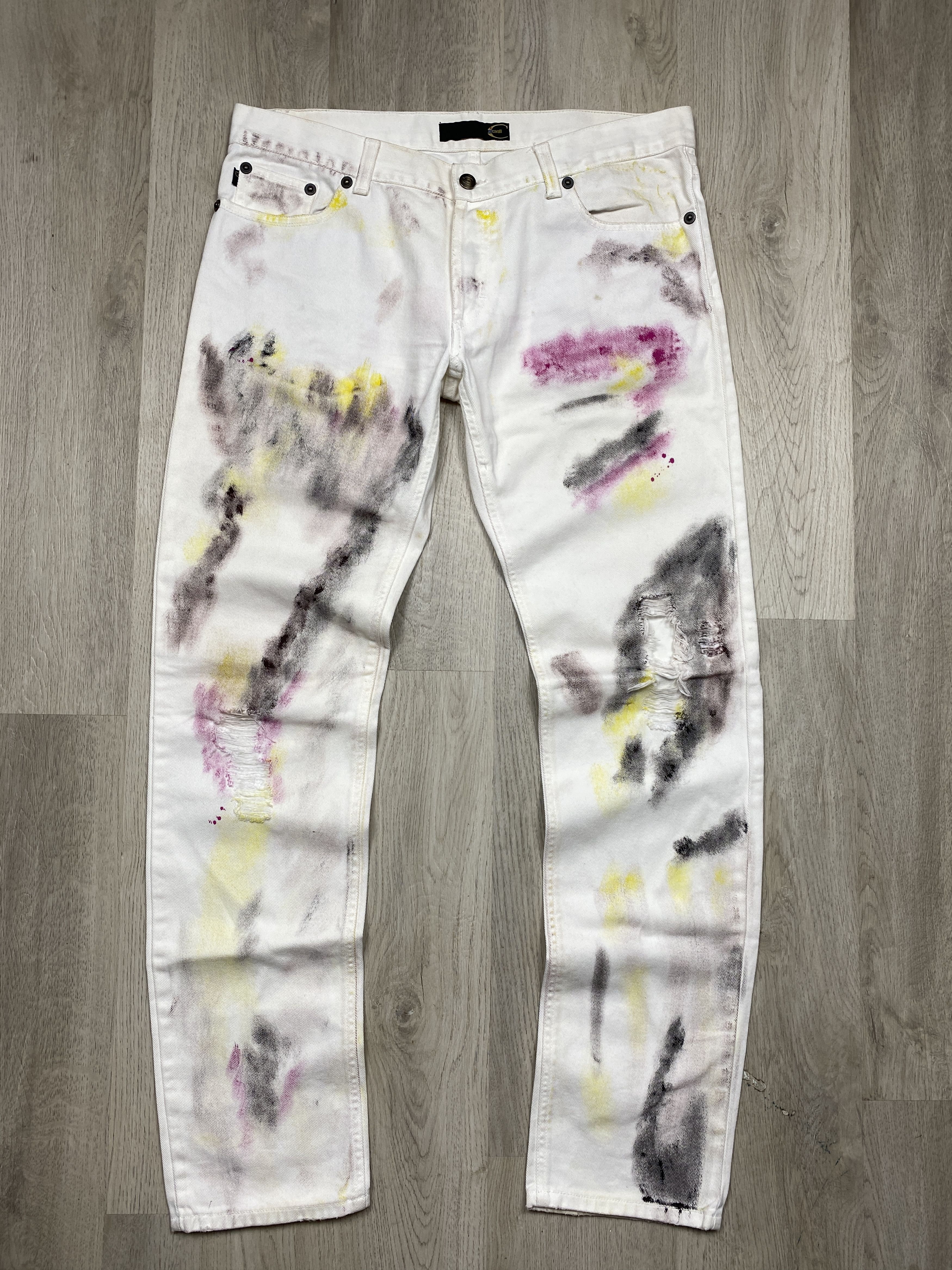 Just Cavalli Roberto Just Cavalli Vintage Mens Denim Pants Size US 38 / EU 54 - 1 Thumbnail