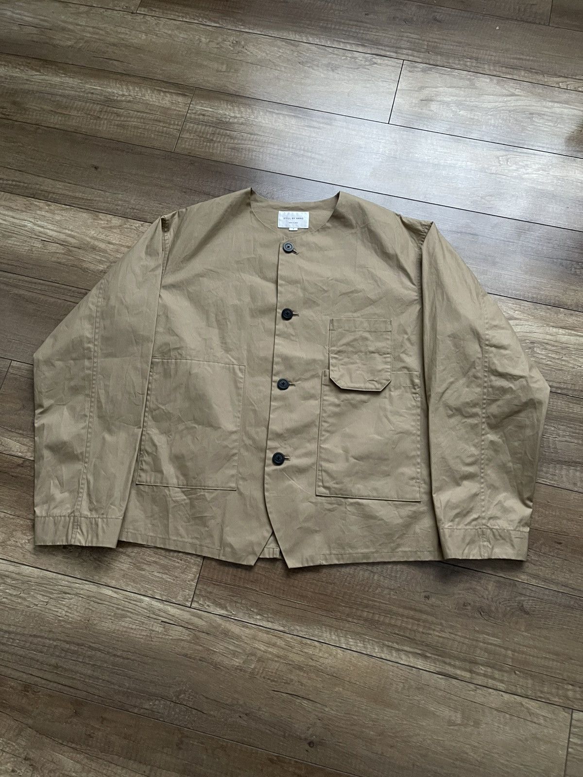 Japanese Brand Still By Hand Japan Light Shirt Overshirt Jacket Size US M / EU 48-50 / 2 - 2 Thumbnail