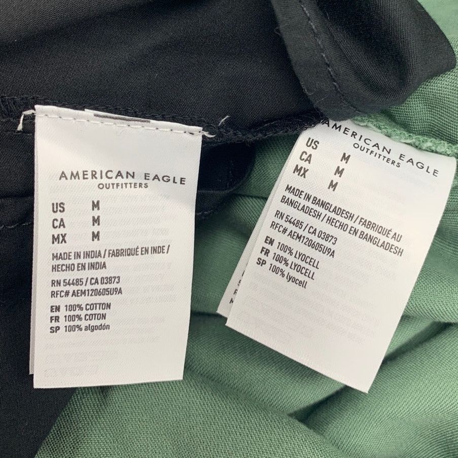 American Eagle Outfitters 2 New American Eagle Womens Medium Button Up Collared Shirts Size M / US 6-8 / IT 42-44 - 5 Thumbnail
