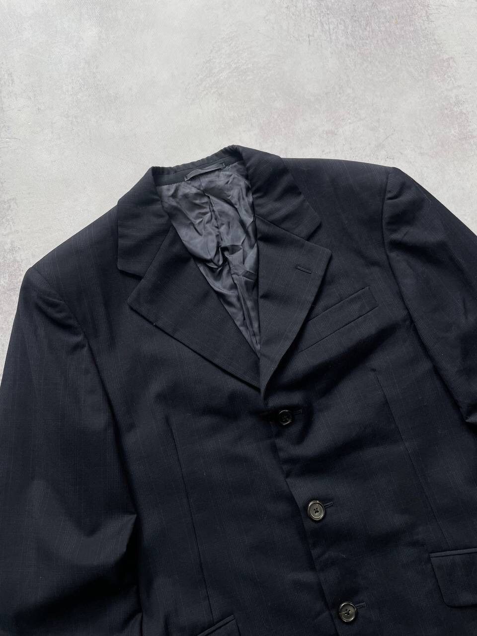 Japanese Brand × Prada × Vintage Vintage Prada Wool Blazer Coat Jacket Y2K Size 48R - 4 Thumbnail