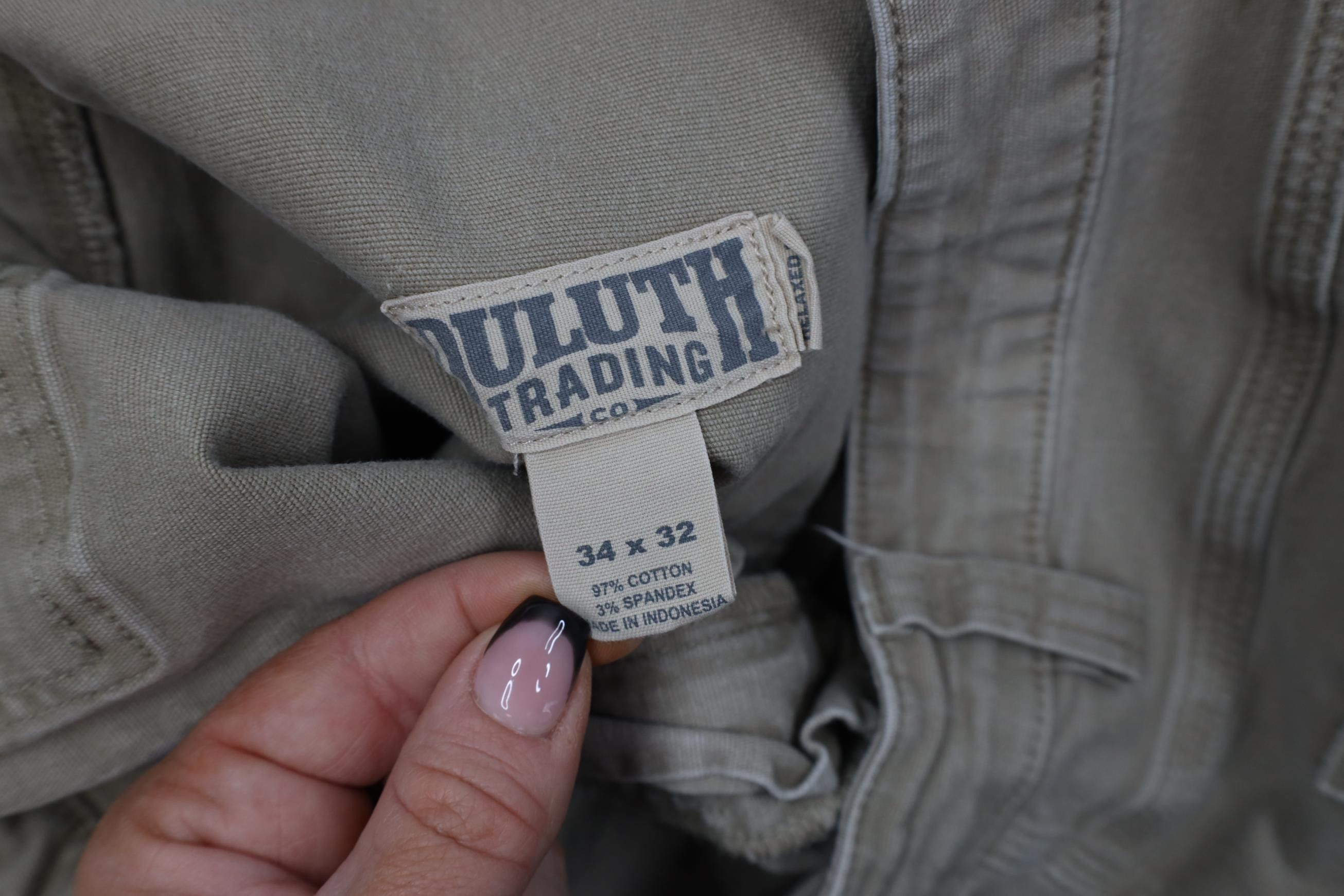 Duluth Trading Company Duluth Trading Co Canvas Flex Fire Hose Pants Workwear Size US 34 / EU 50 - 11 Thumbnail