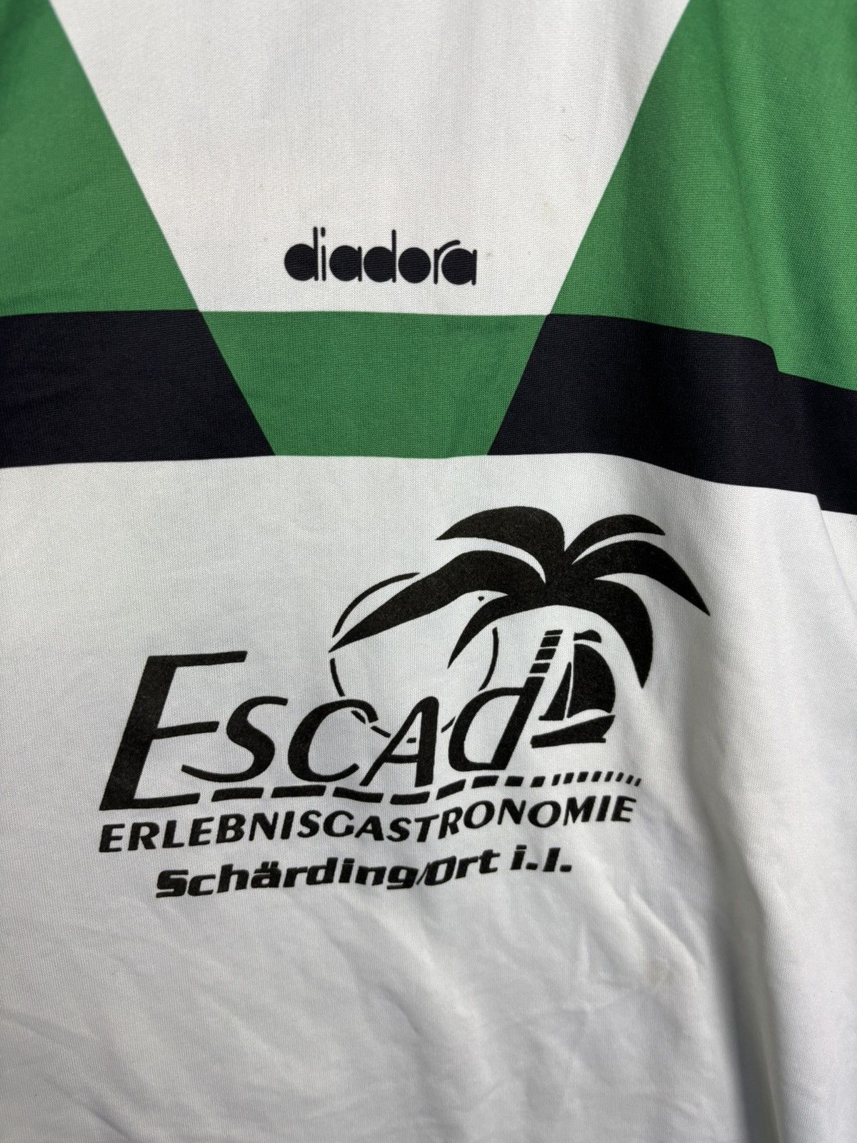 Diadora Vintage Diadora Retro soccer jersey #9 Size US XL / EU 56 / 4 - 3 Thumbnail