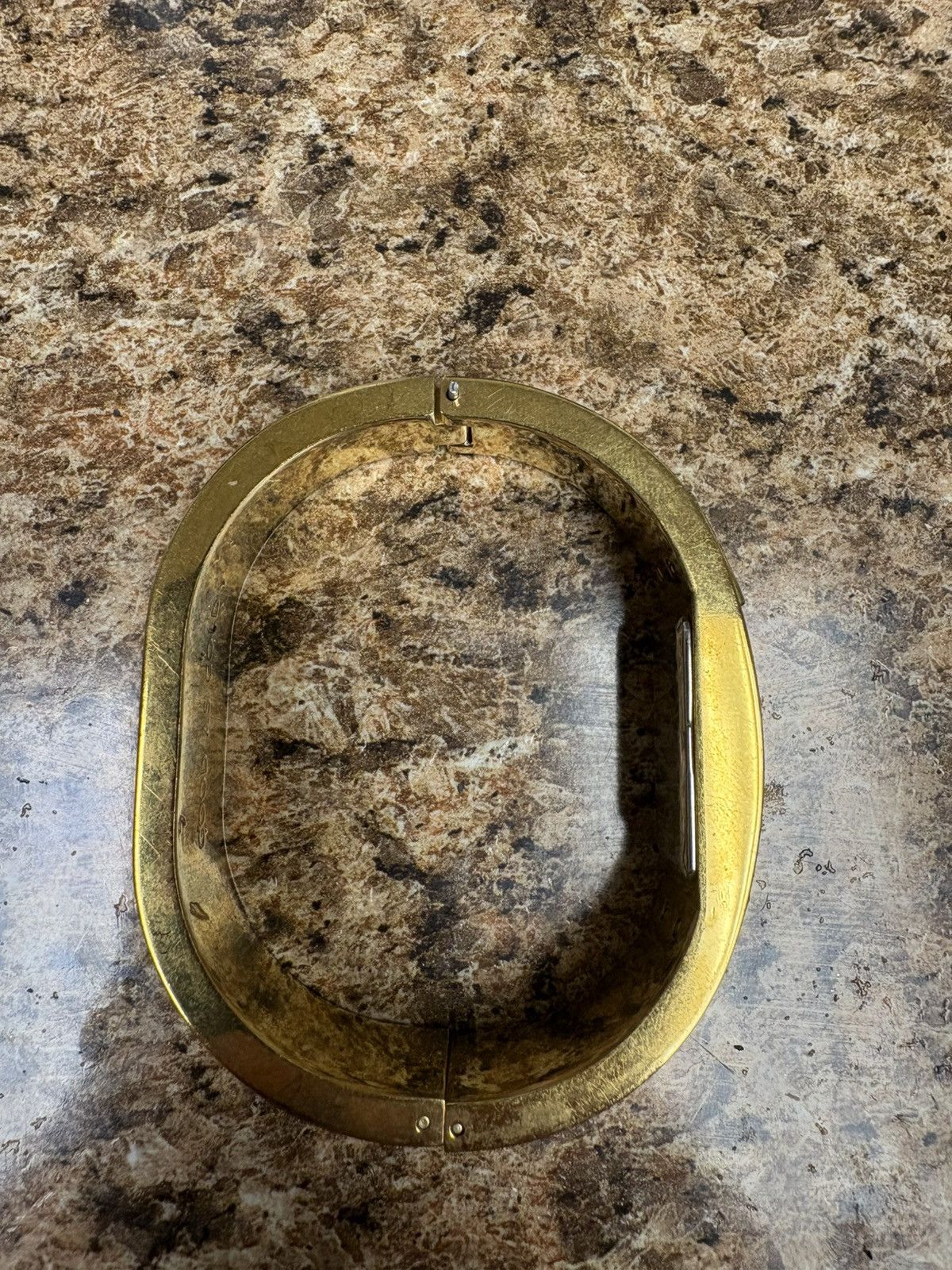 Kate Spade Kate Spade New York Gold Tone Bangle Watch Pyramid Hinged Size ONE SIZE - 3 Thumbnail