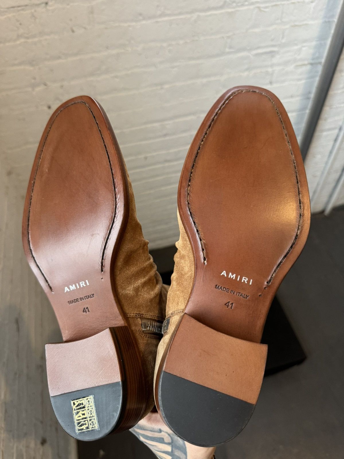 Amiri Amiri Stack Boot Tan Size US 8.5 / EU 41-42 - 6 Thumbnail