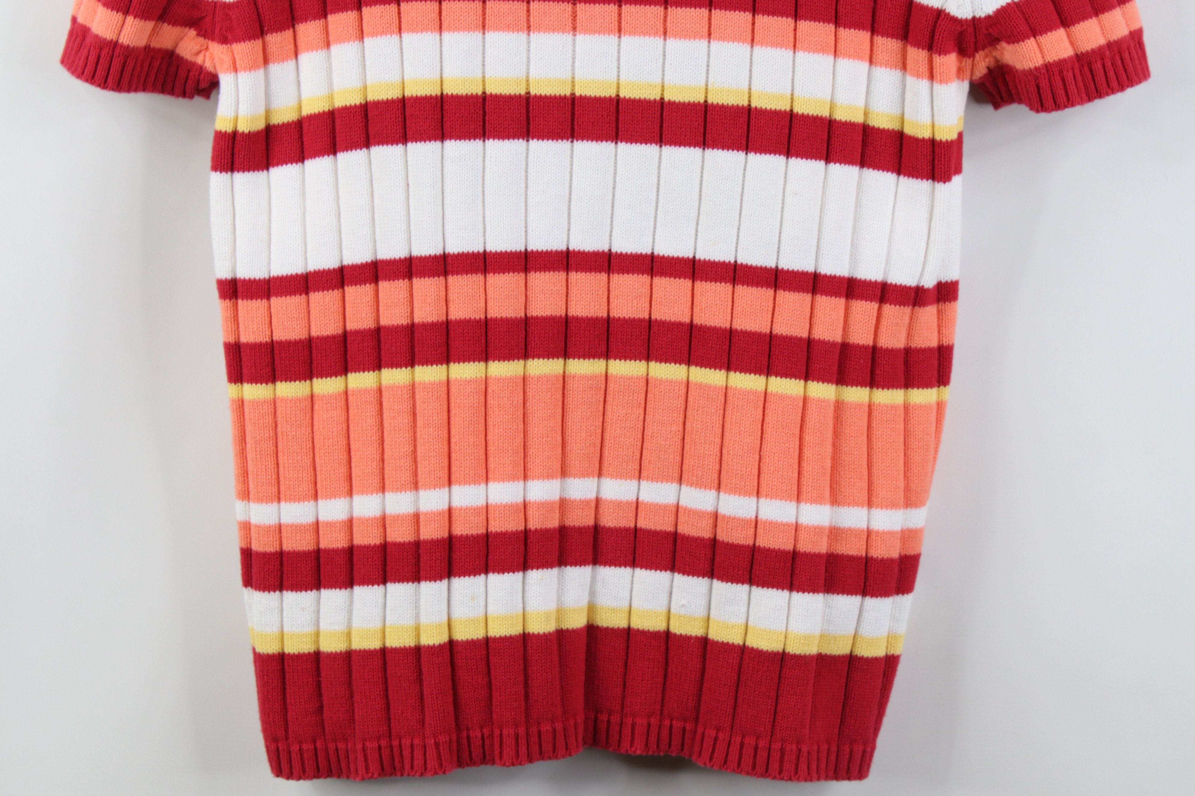 Vintage Vintage 90s Y2K Babydoll Block Knit Joey Potter Sweater ASO Size XL / US 12-14 / IT 48-50 - 3 Thumbnail