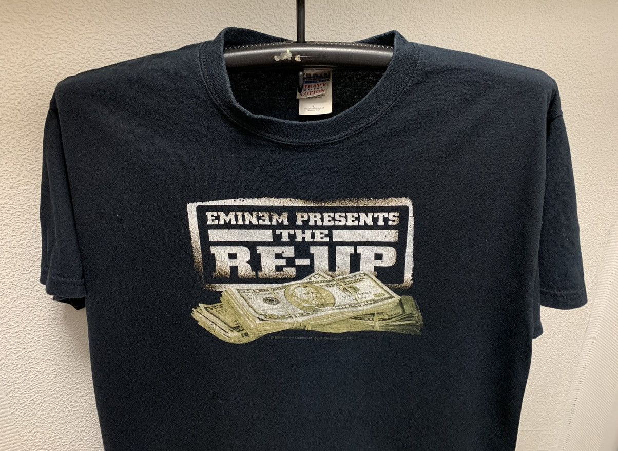 Rap Tees Eminem presents the re-up vintage black t-shirt L sz 2006 06 Size US L / EU 52-54 / 3 - 3 Thumbnail