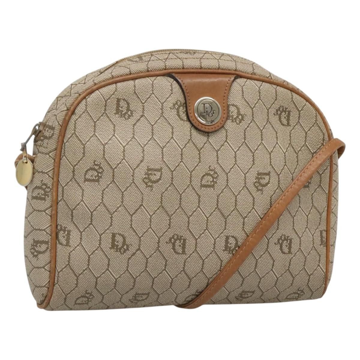Dior Christian Dior Vintage Honeycomb Shoulder Bag Canvas Size ONE SIZE - 1 Thumbnail