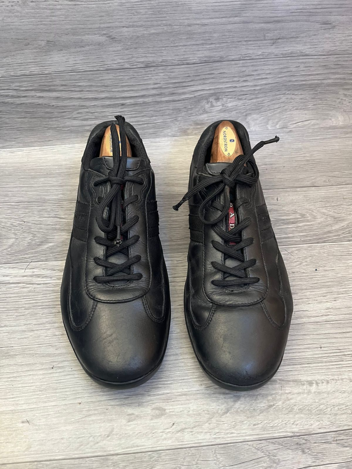 Prada Prada American Cup Black Low-Top Sneakers Sz 8.5 UK Size US 9.5 / EU 42-43 - 2 Thumbnail