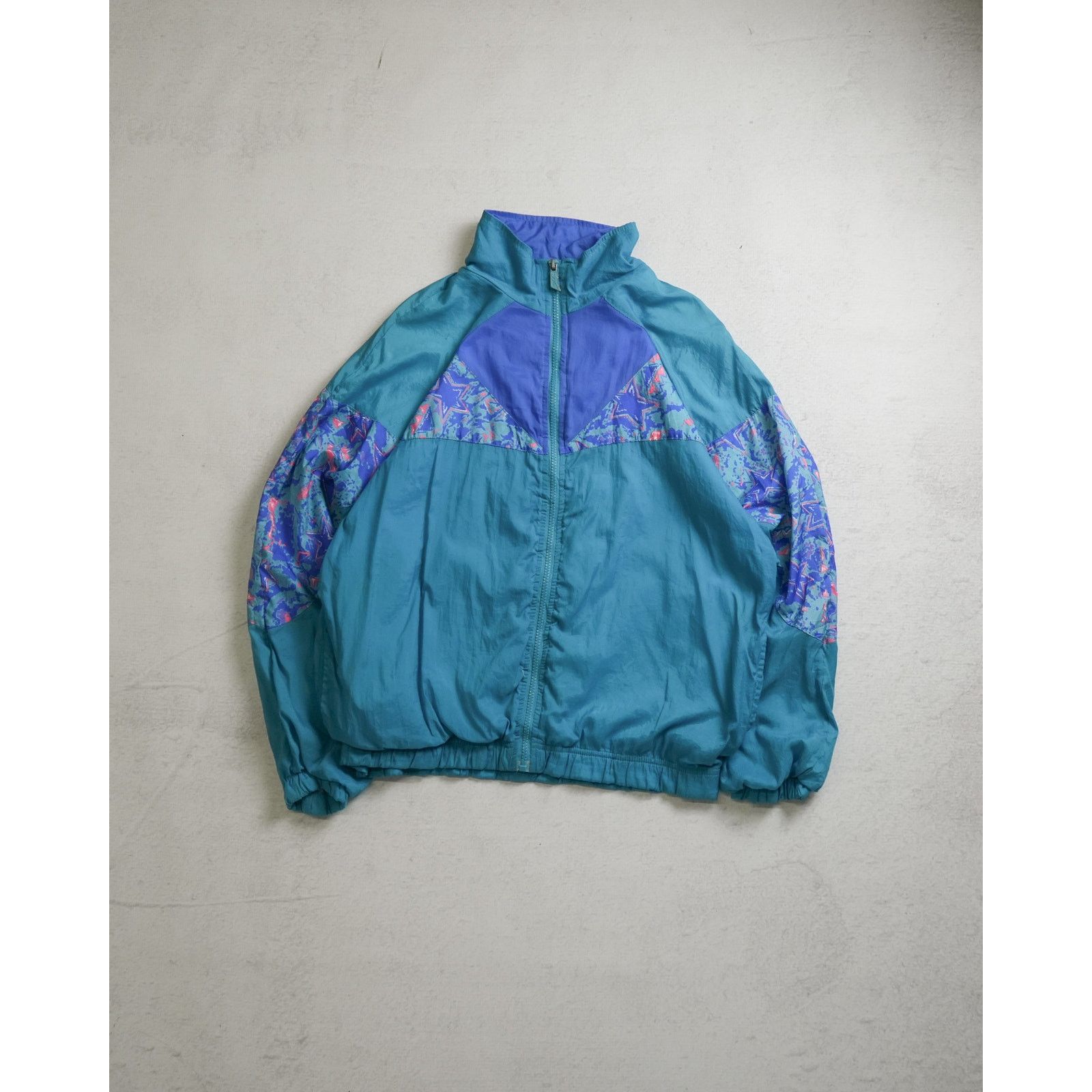 Reebok Vintage 90s Reebok Blue Regular Windbreaker - Women's Medium Size M / US 6-8 / IT 42-44 - 1 Thumbnail