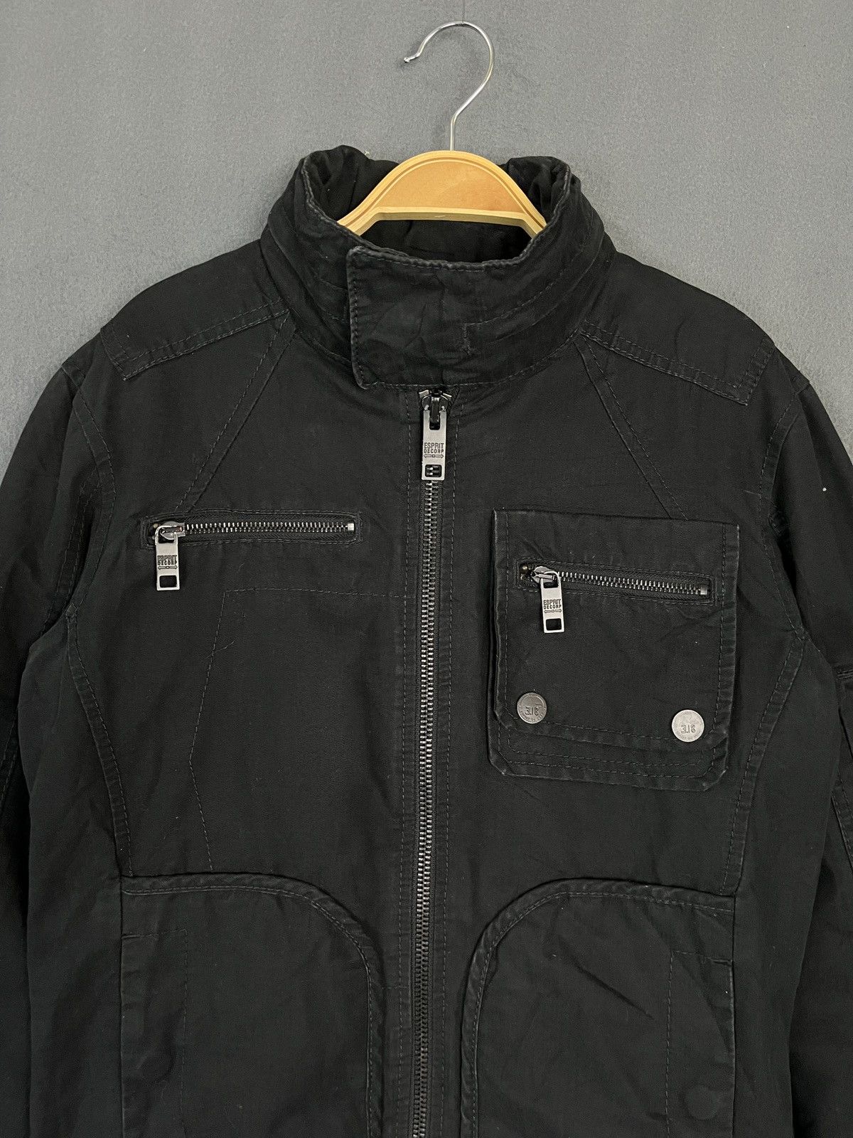 Esprit Vintage Esprit Military Utility Jacket Size US S / EU 44-46 / 1 - 3 Thumbnail