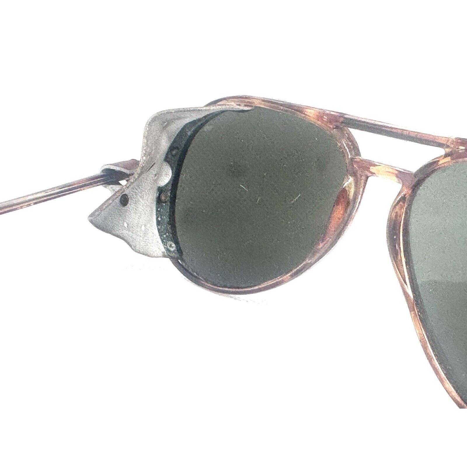Other VINTAGE! I SKI SUNGLASSES JAPAN MIRRORED WITH LEATHER SHELDS Size ONE SIZE - 9 Thumbnail