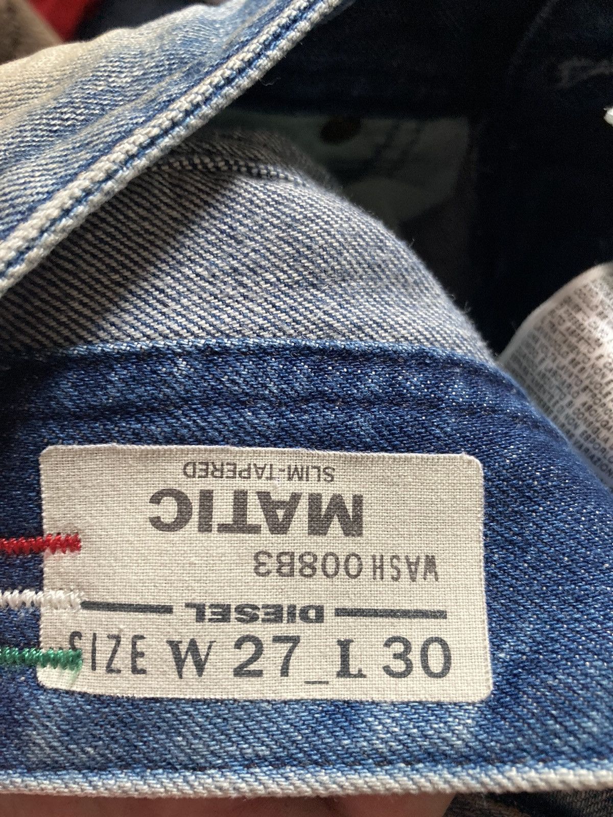 Diesel × Hysteric Glamour Distressed Italy Diesel denim jeans Size US 27 - 15 Thumbnail