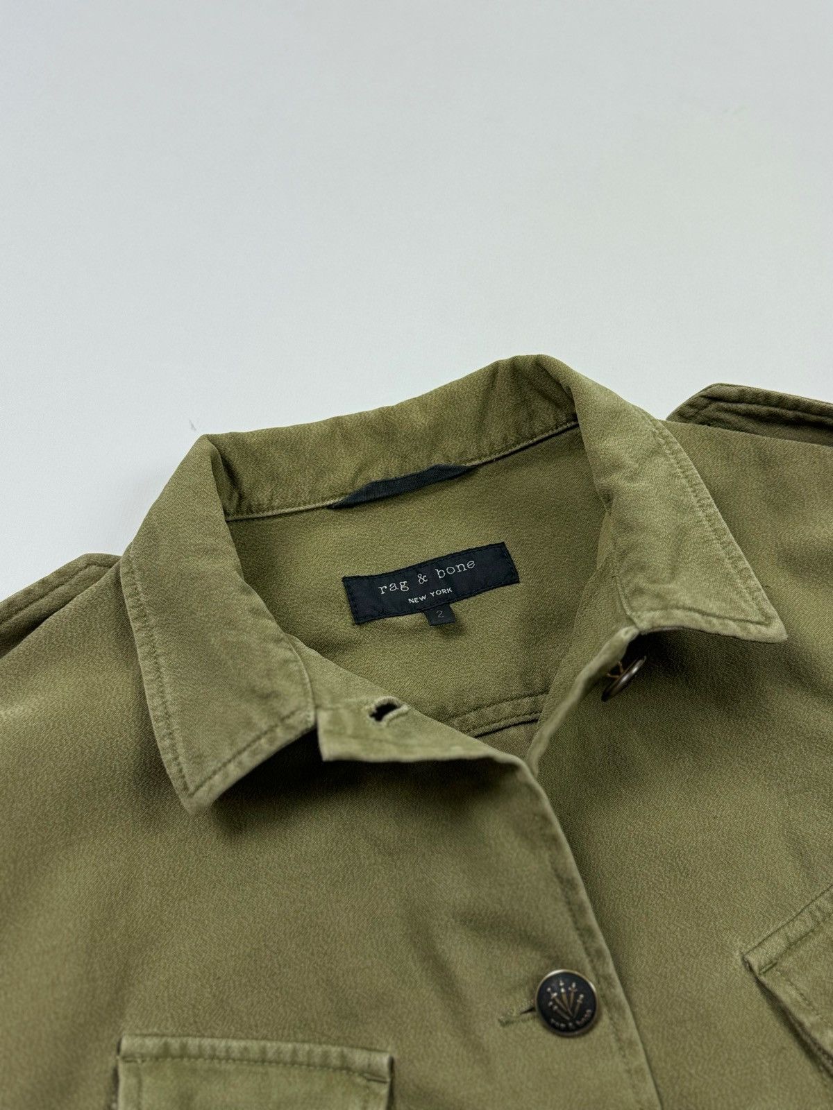 Rag & Bone Rag & Bone New York Jungle Cotton Jacket Size XS / US 0-2 / IT 36-38 - 10 Thumbnail