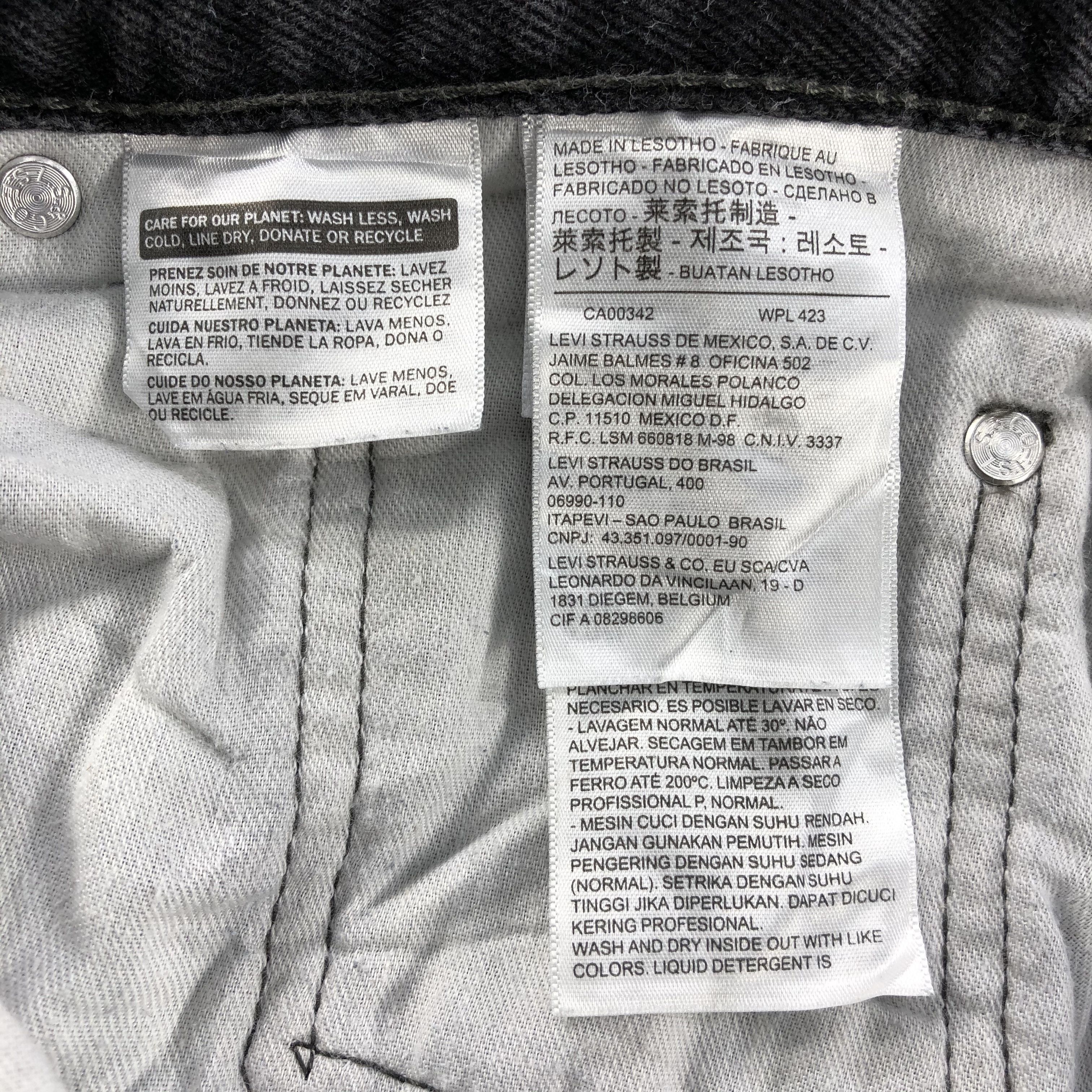 Levi's Vintage Levis 550 Earth Tone Jeans-J1123 Size US 40 / EU 56 - 9 Thumbnail