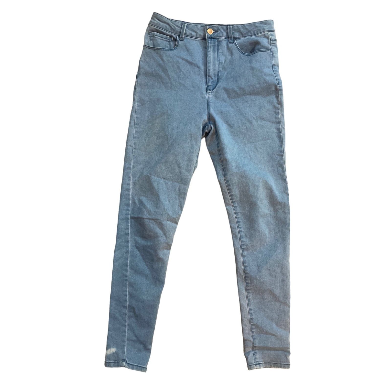 Forever 21 Forever 21 Women's Blue Straight Leg Jeans Size 30 Classic Size 28" / US 6 / IT 42 - 1 Thumbnail