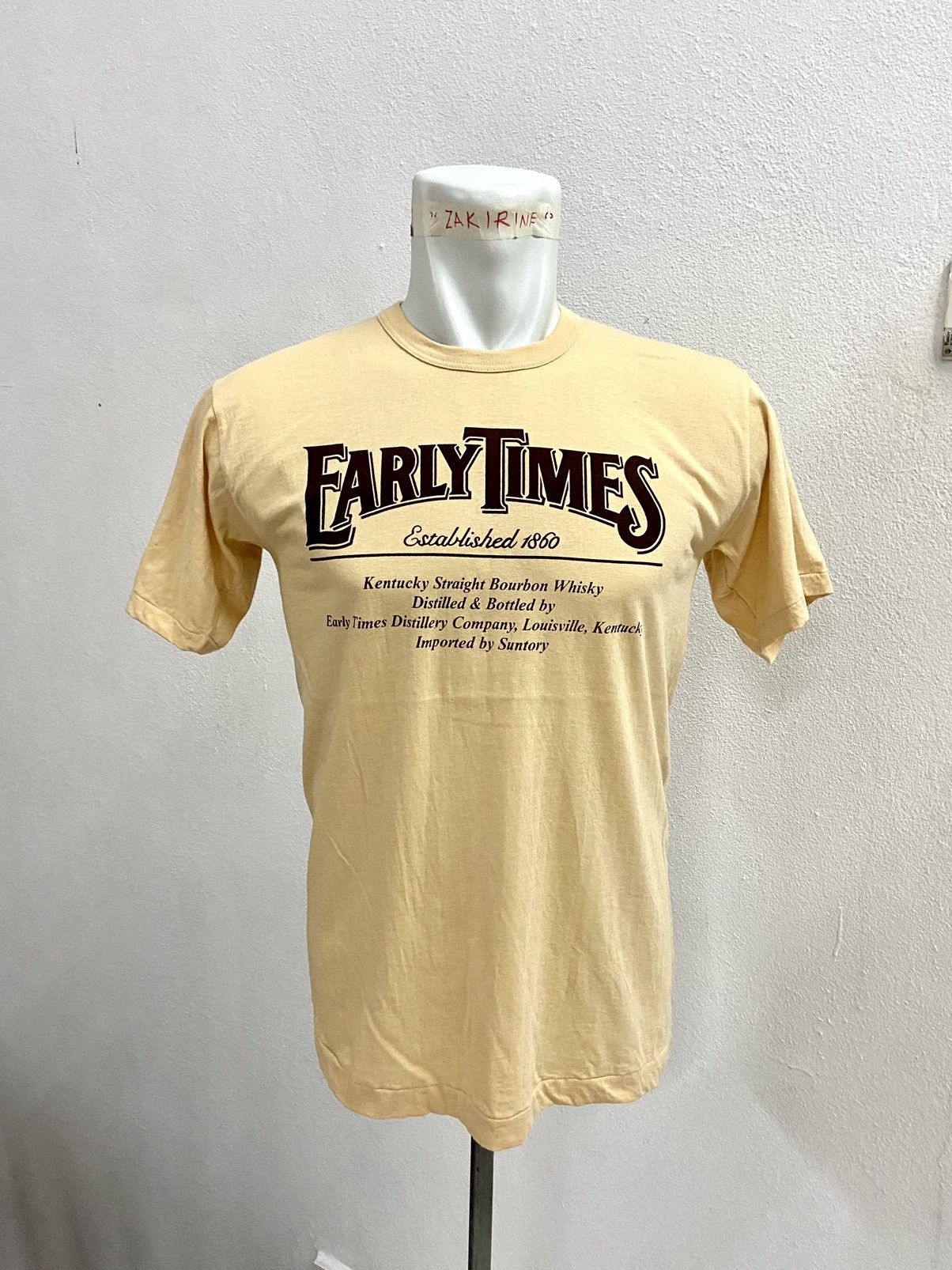 Vintage VINTAGE SUNTORY TEE Size US S / EU 44-46 / 1 - 3 Thumbnail