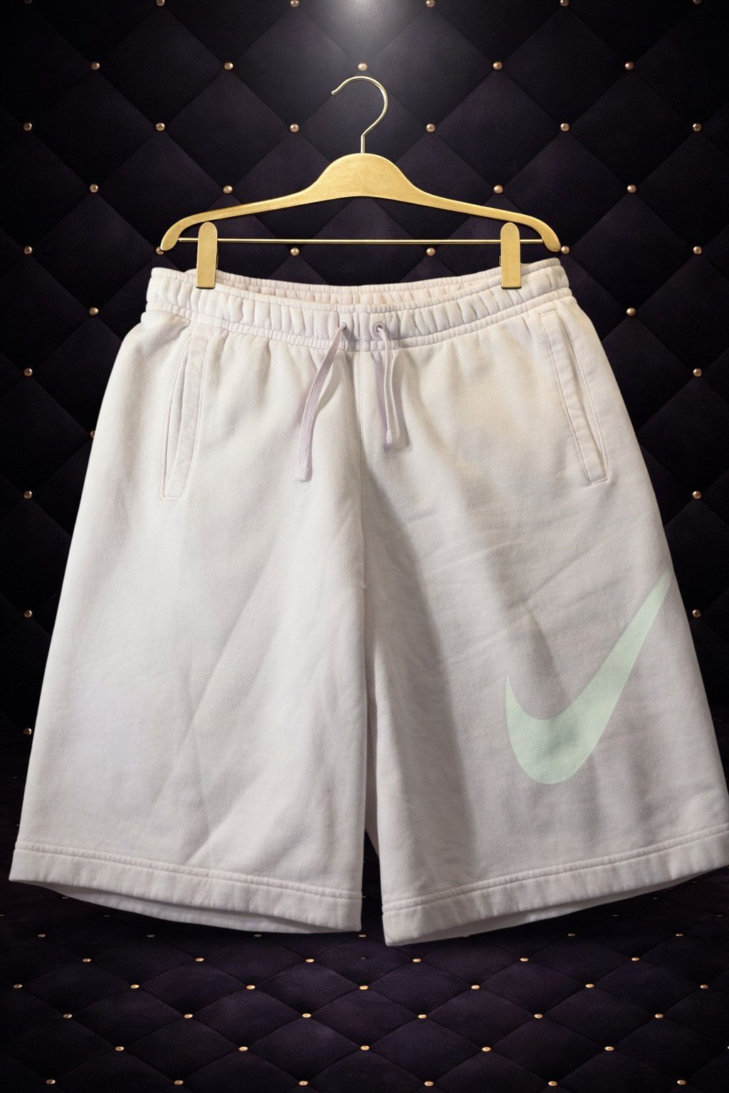 Nike NIKE BIG SWOOSH LOGO FLEECE SHORTS Size US 32 / EU 48 - 1 Preview