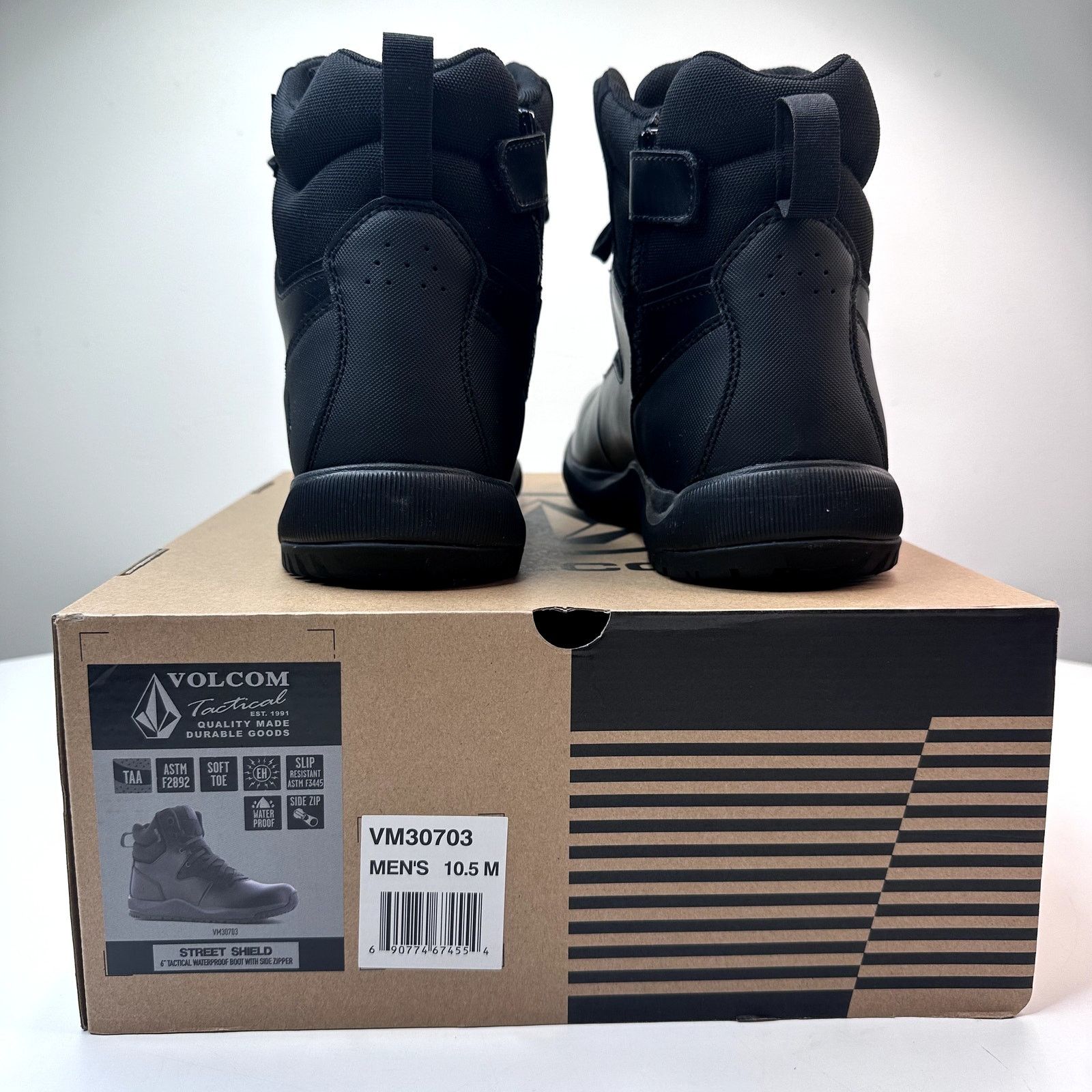 Volcom VOLCOM Men's VM30703 6'' Street Shield Tactical Boot 10.5 Size US 10.5 / EU 43-44 - 5 Thumbnail