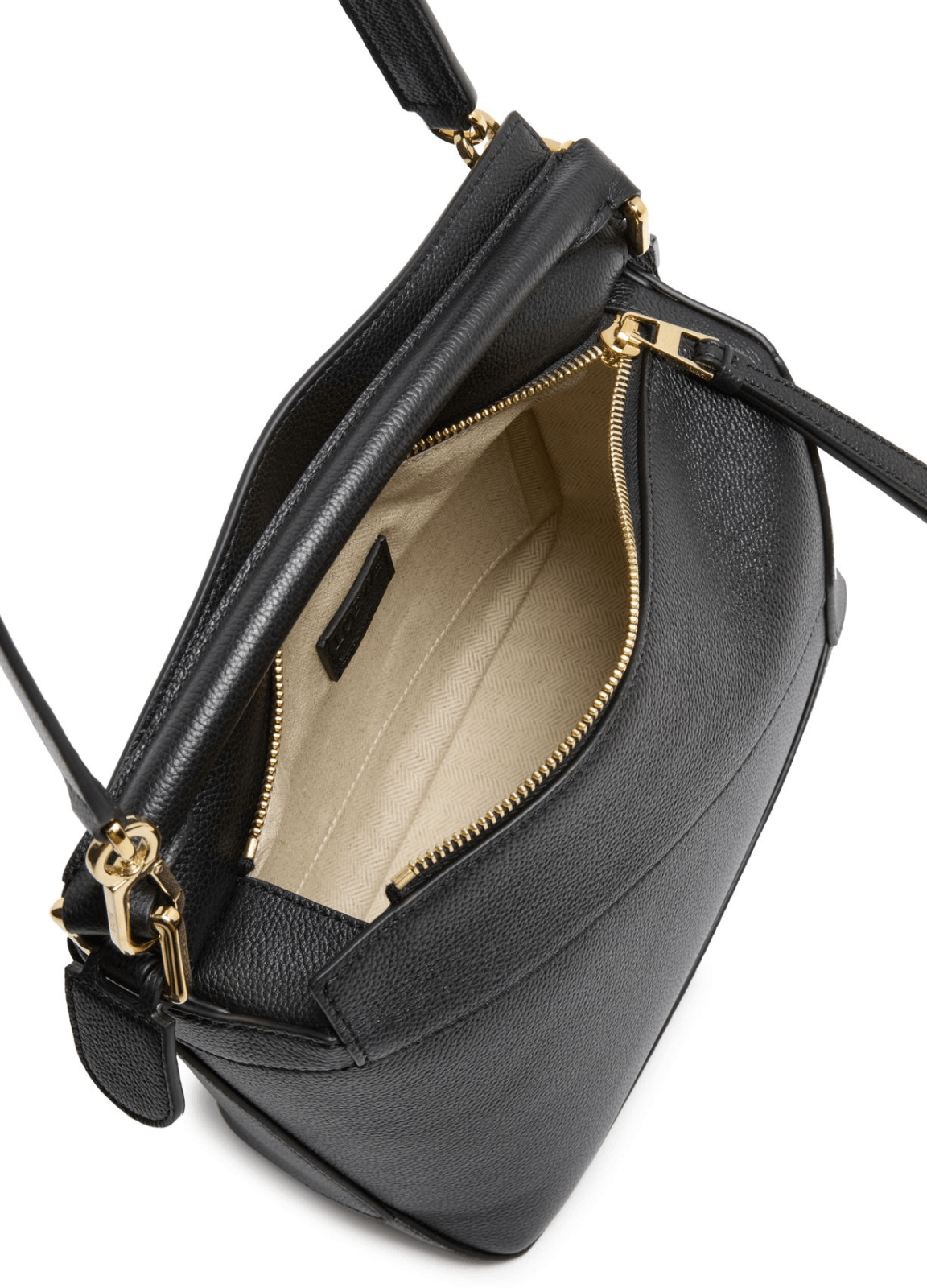Loewe LOEWE Puzzle Small Edge Black Leather Handbag New Auth Size ONE SIZE - 4 Thumbnail