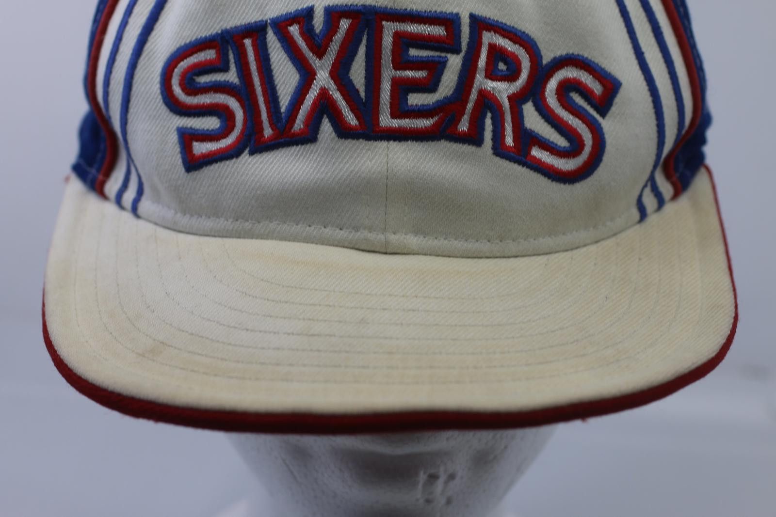 Other Vintage Philadelphia 76ers Sixers New Era Cap Sun Faded Size ONE SIZE - 3 Thumbnail