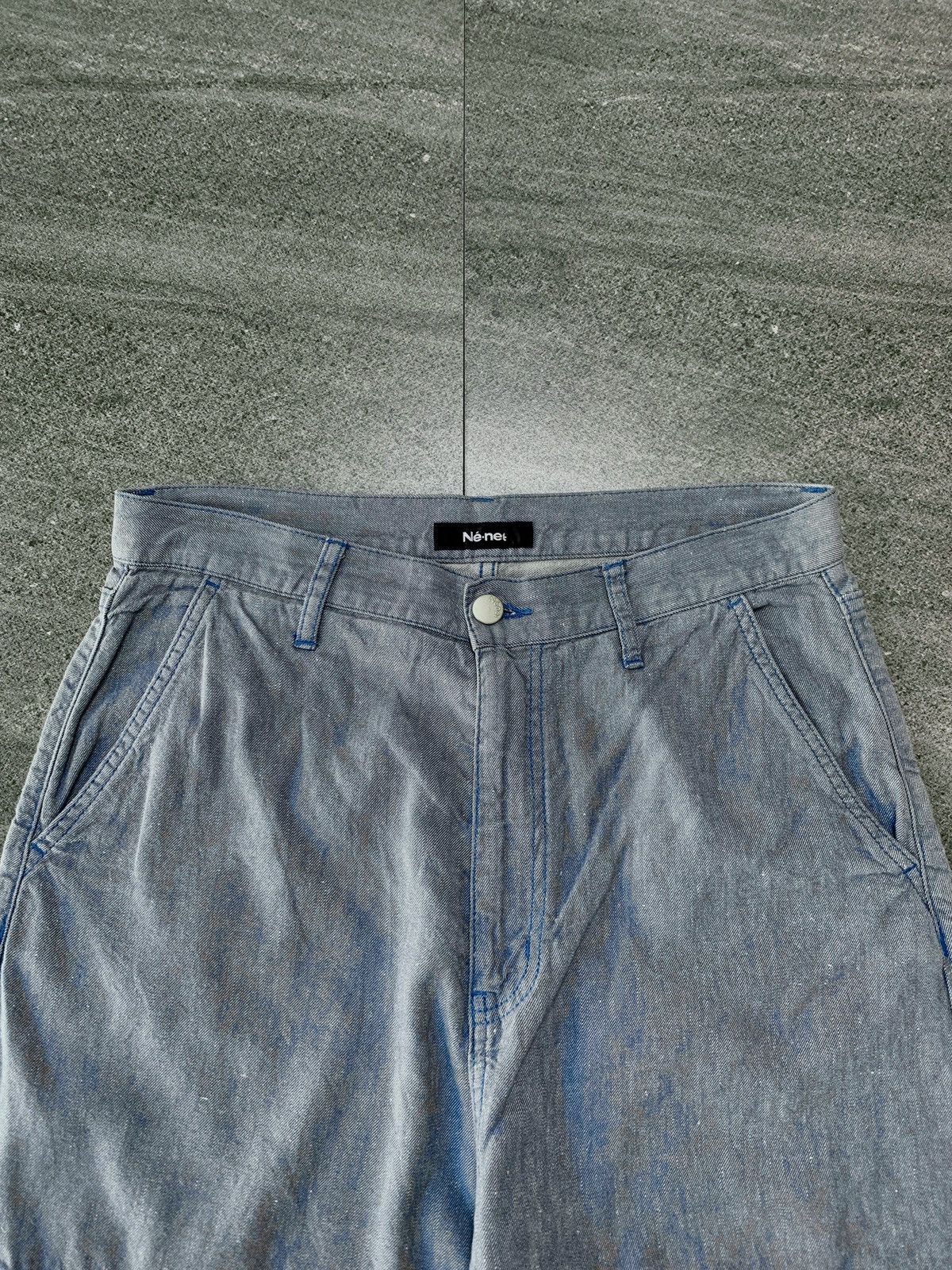 Issey Miyake FREE TAX! Ne Net Cropped Balloon Pants Size US 30 / EU 46 - 3 Thumbnail
