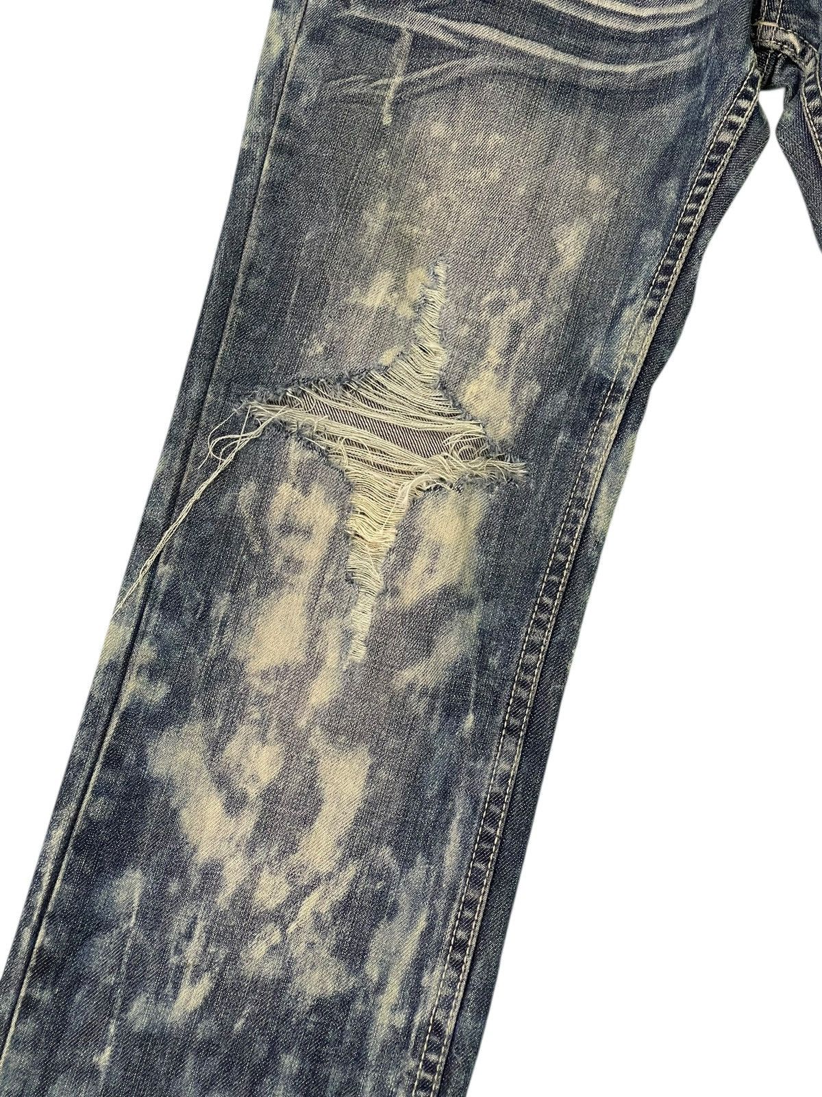 Japanese Brand Slim Jeans Semantic Design Washed goa amiri cdg dior 3🟦1 Size US 30 / EU 46 - 4 Thumbnail