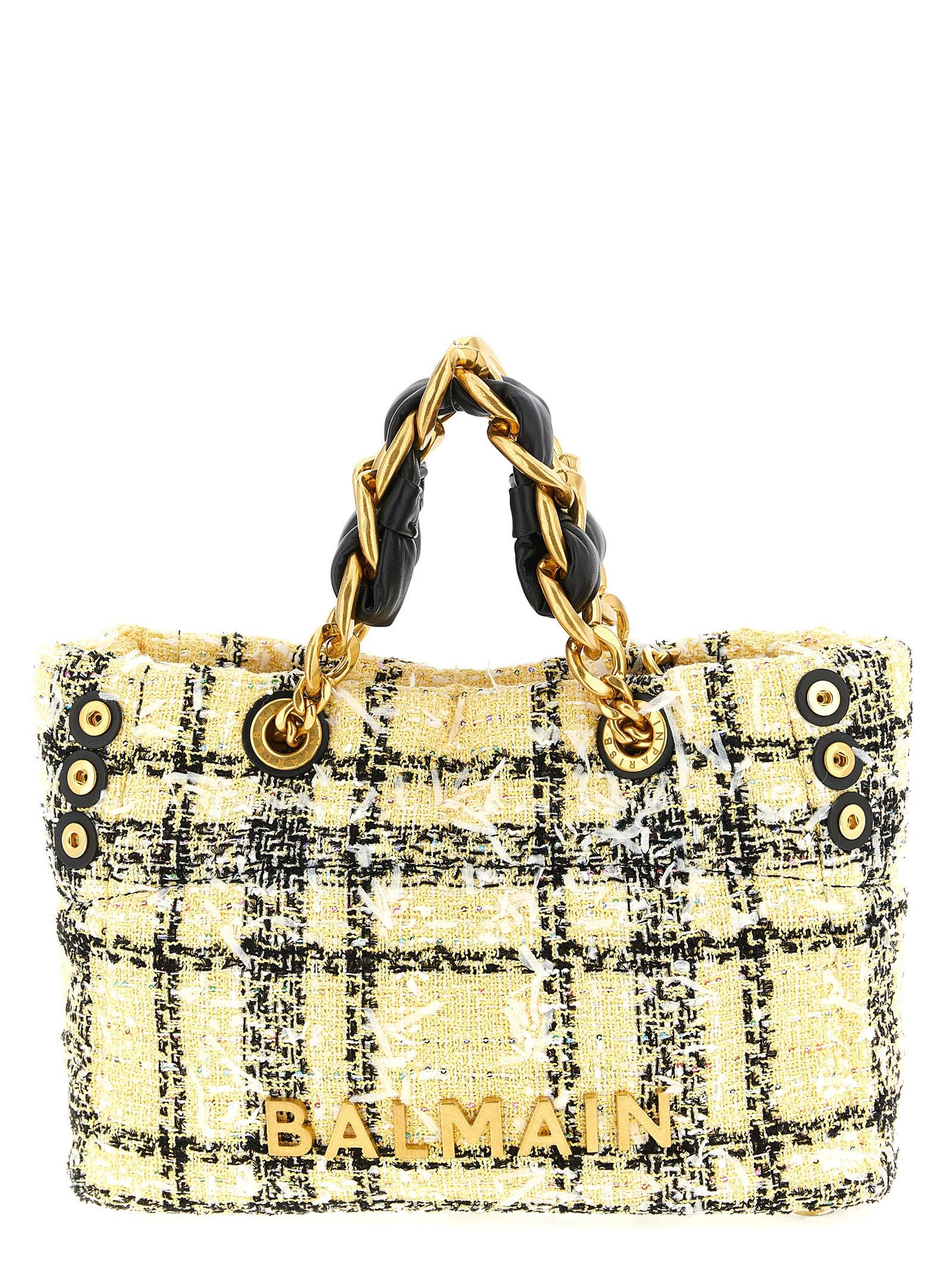 Balmain 'Soft Cabas Small' Shopping Bag Size ONE SIZE - 1 Thumbnail